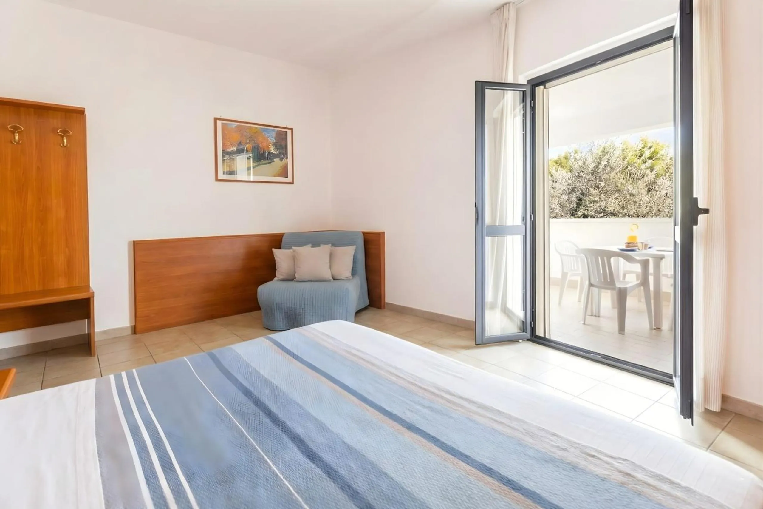 Bed in Hotel Palme Gemelle