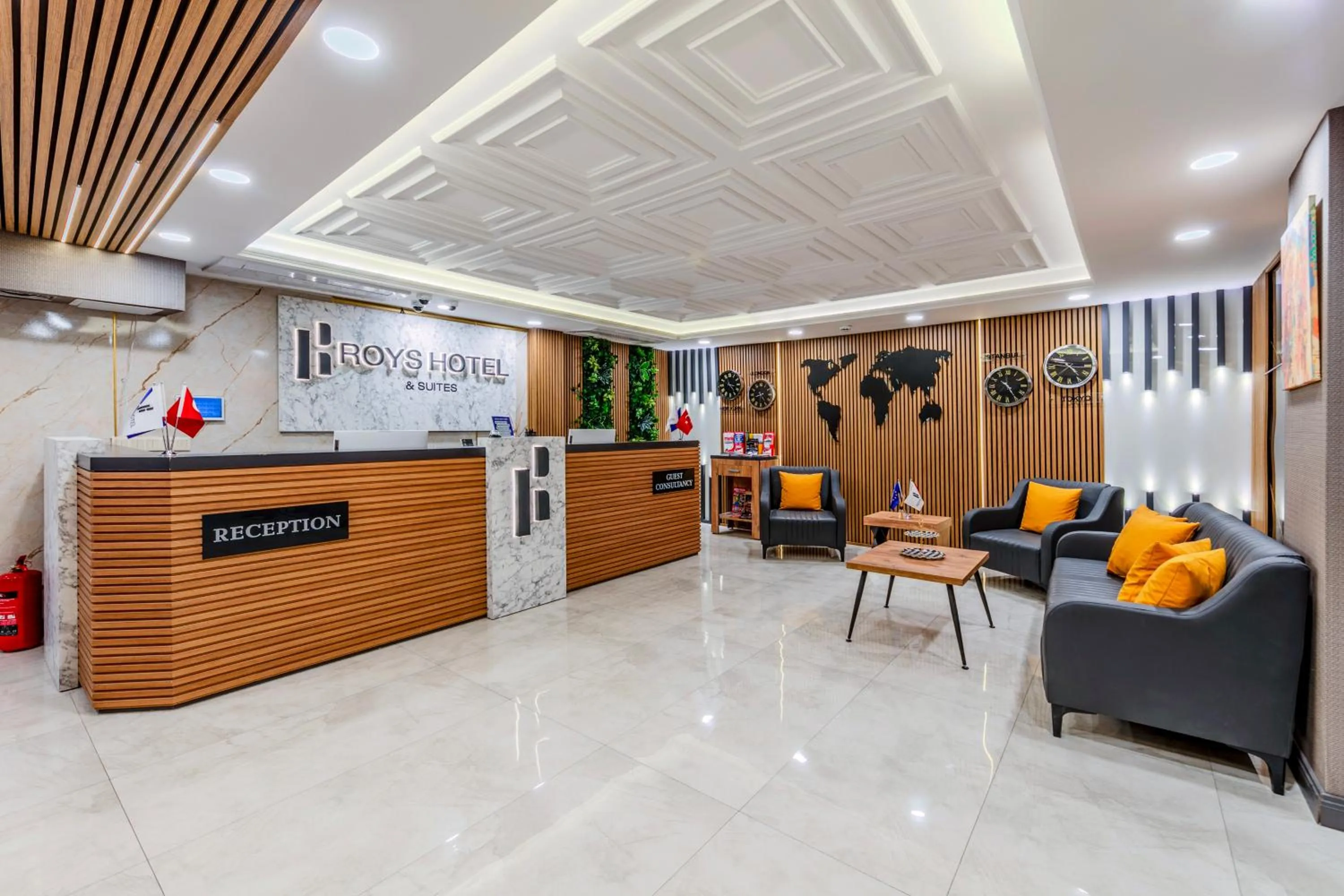 Seating area in Roys Hotel & Suites