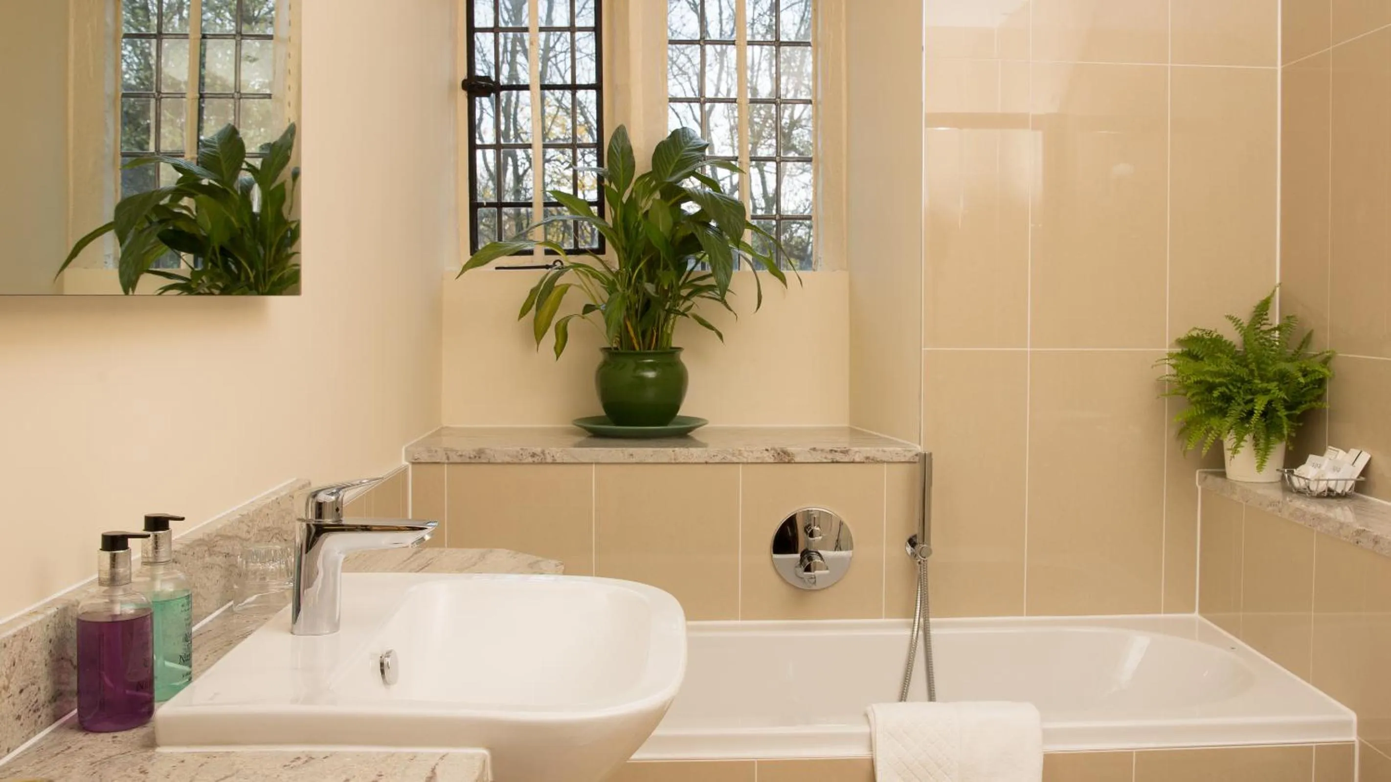 Bathroom in Biggin Hall Country House Hotel