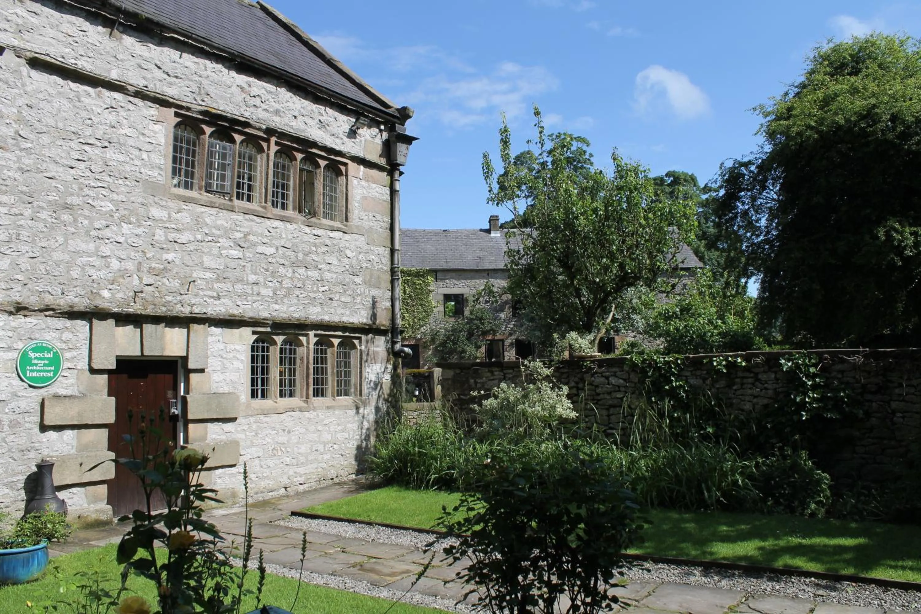 Facade/entrance in Biggin Hall Country House Hotel