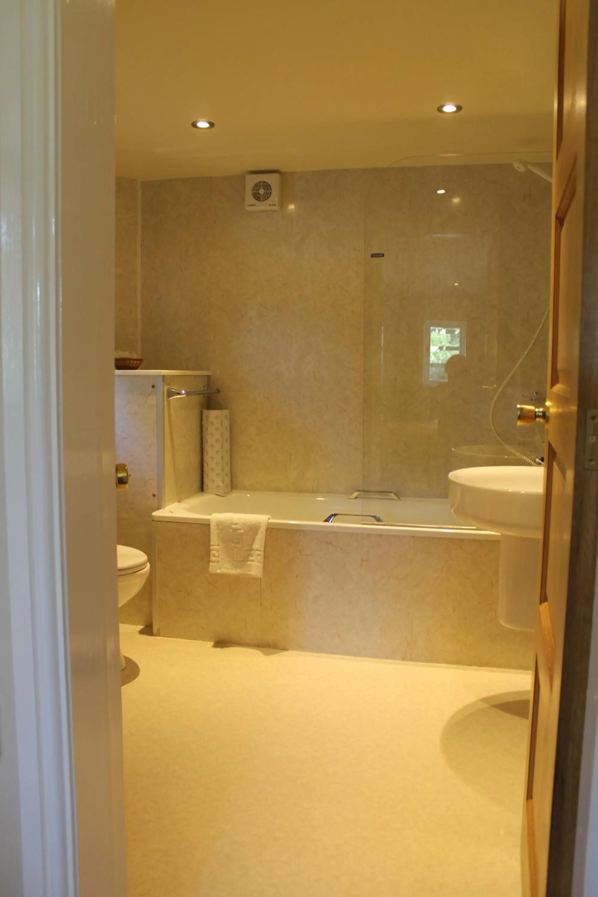 Bathroom in Biggin Hall Country House Hotel