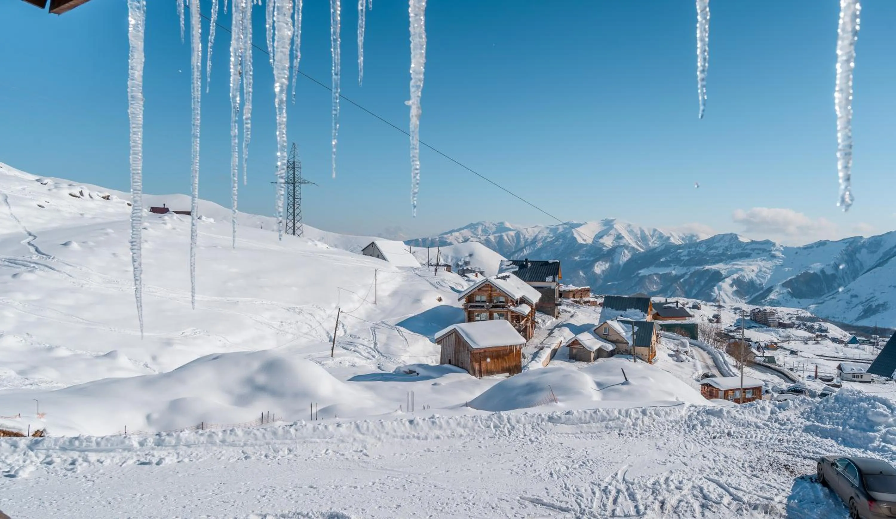 View (from property/room) in Alpina Hotel Gudauri