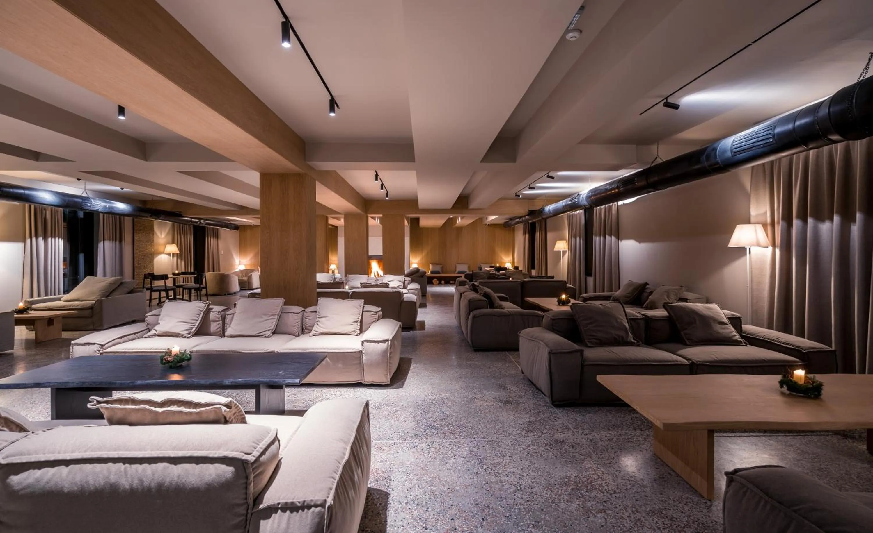 Lounge or bar in Alpina Hotel Gudauri