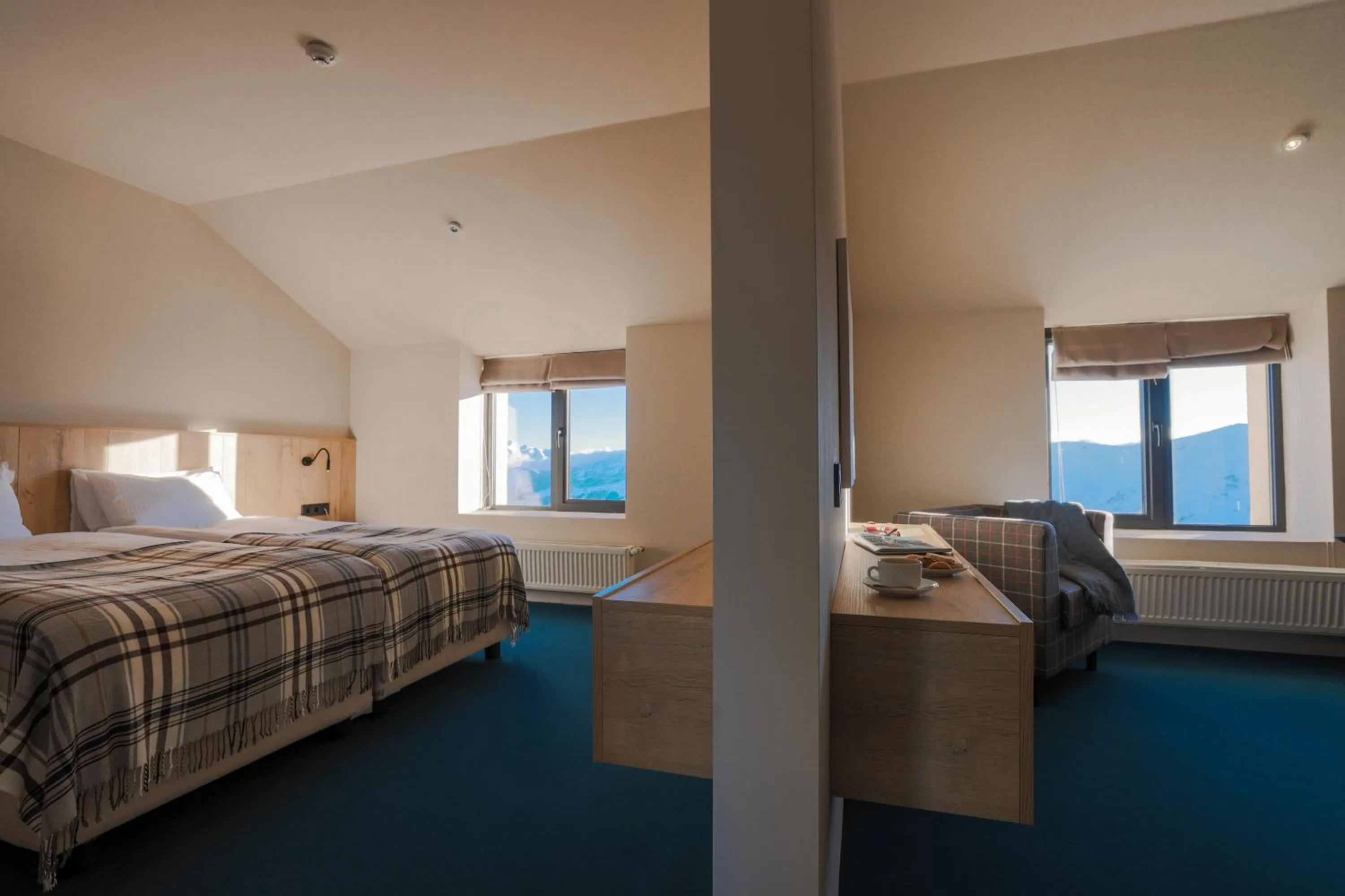 Photo of the whole room, Bed in Alpina Hotel Gudauri