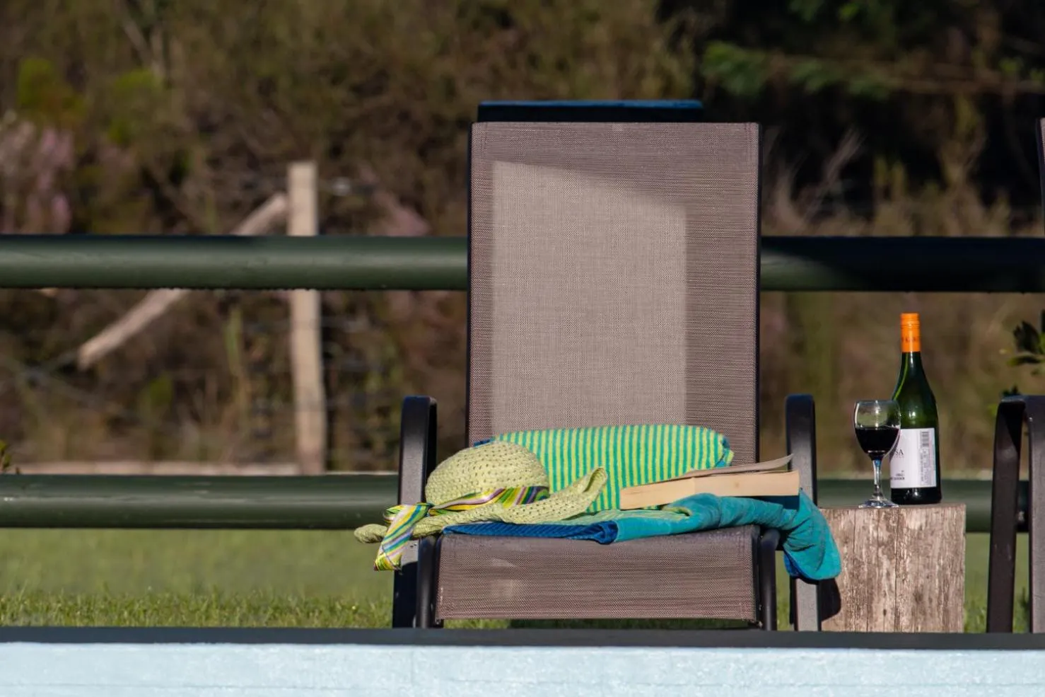 Swimming pool in Buffelsdam Country House