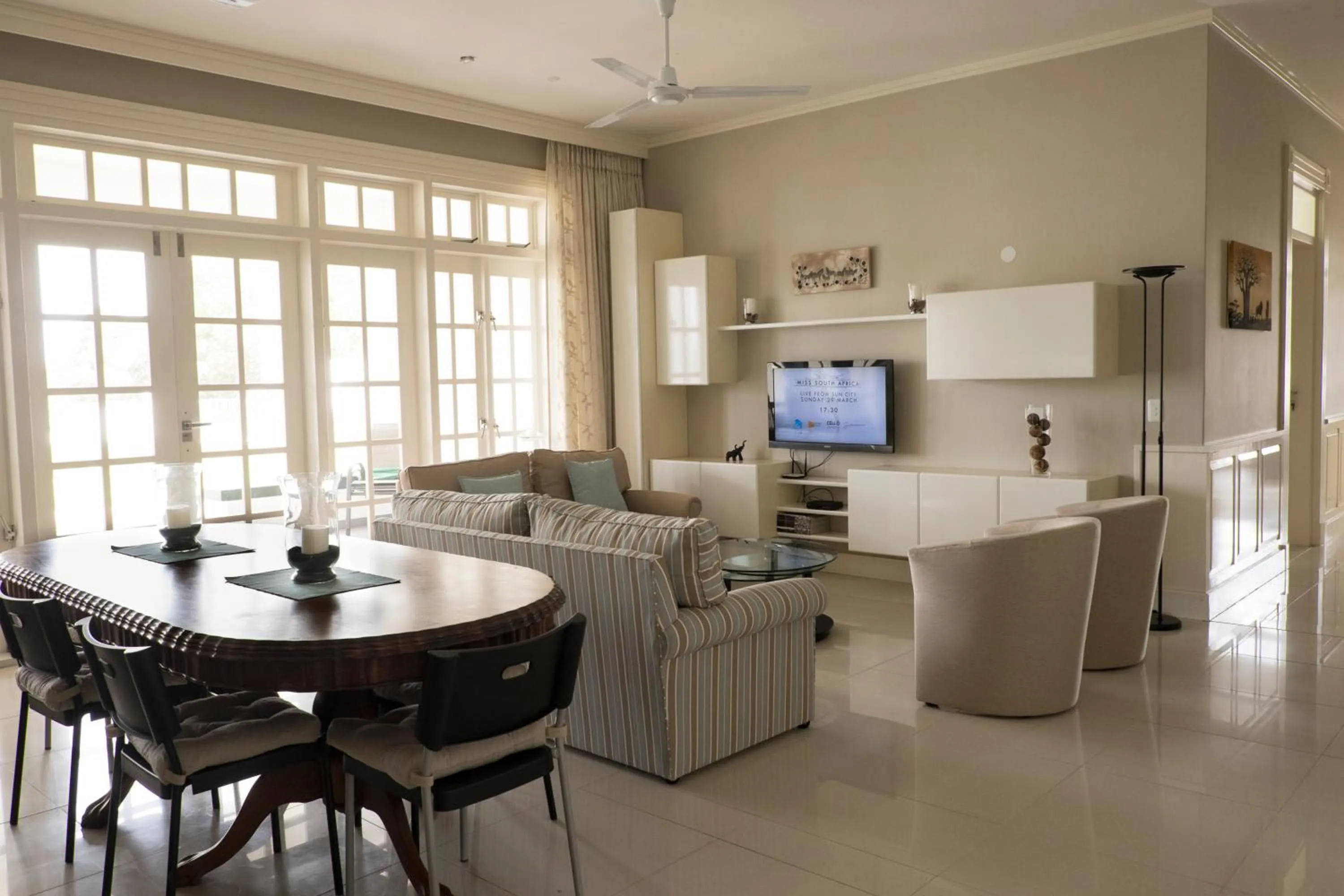 Living room in Buffelsdam Country House