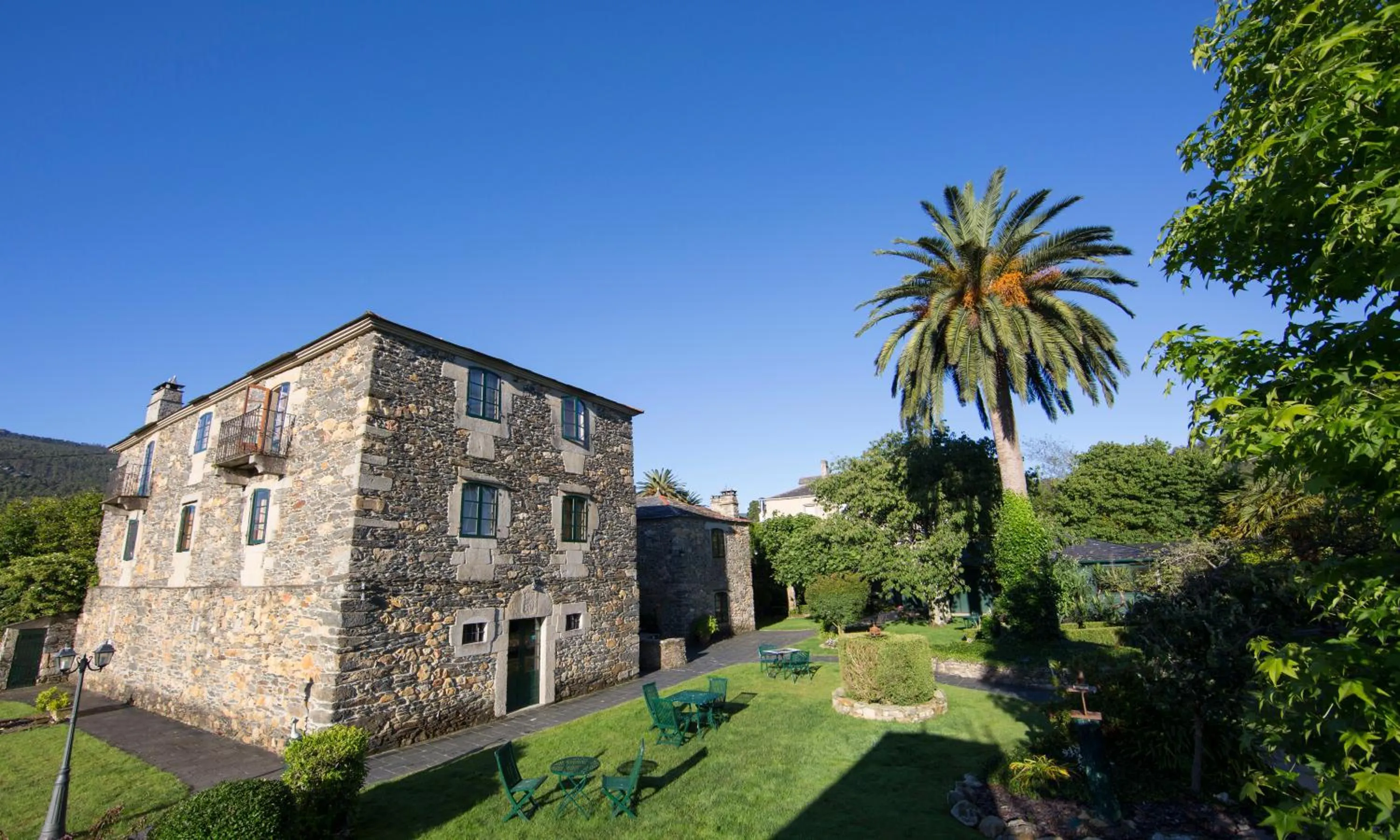 Facade/entrance in Pazo da Trave