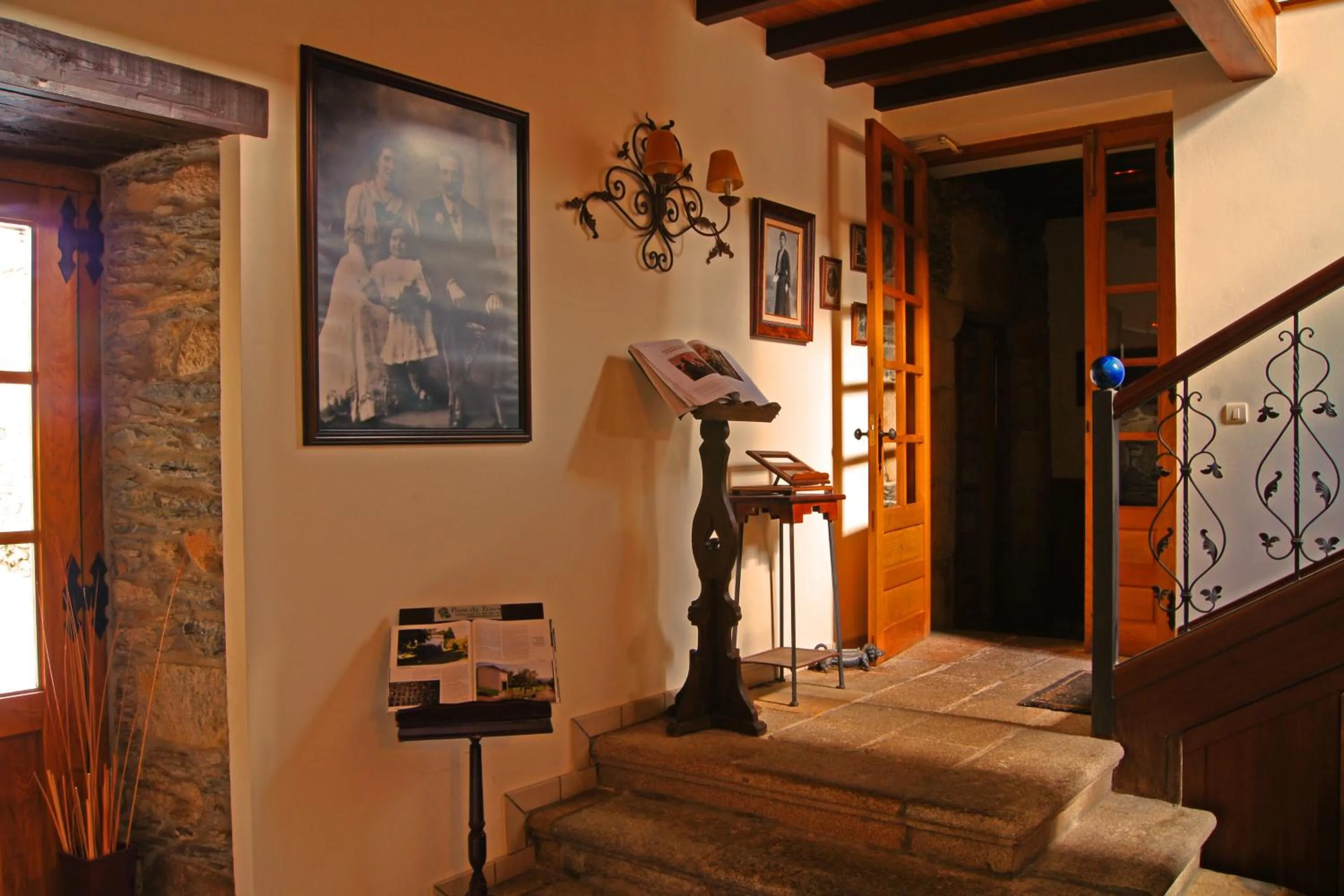 Lobby or reception in Pazo da Trave