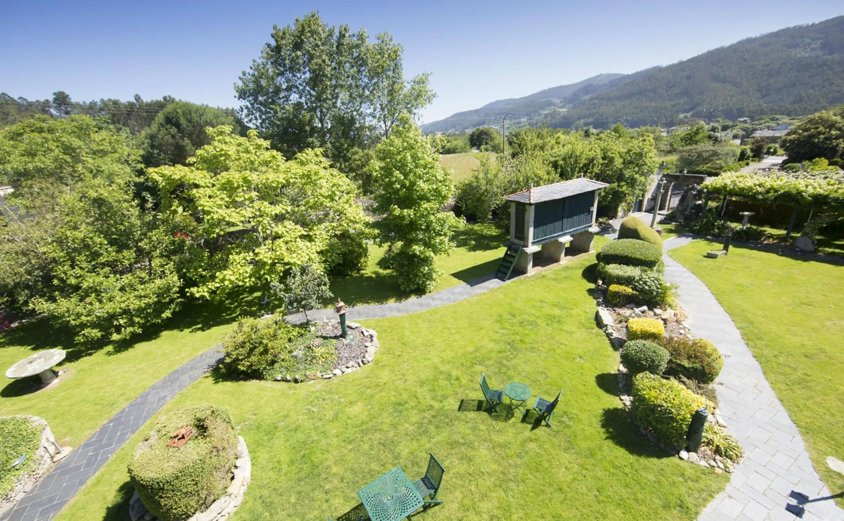 Garden in Pazo da Trave