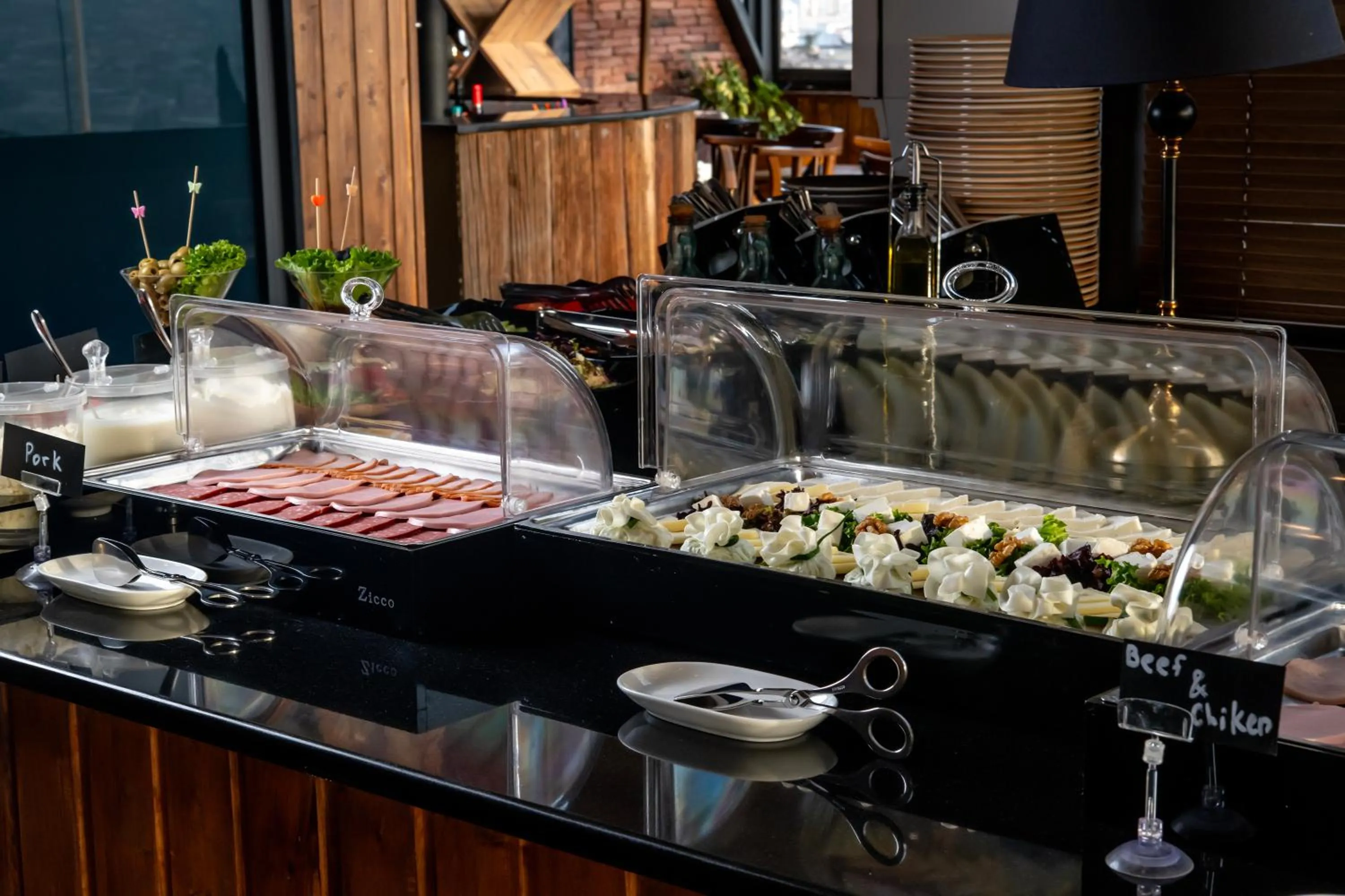 Breakfast in Urban Boutique Hotel