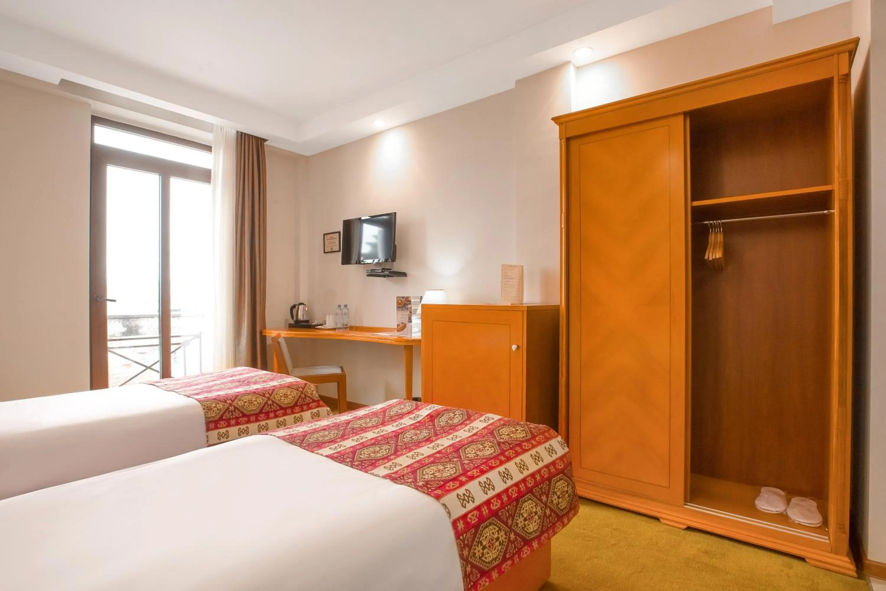 Bed in Urban Boutique Hotel