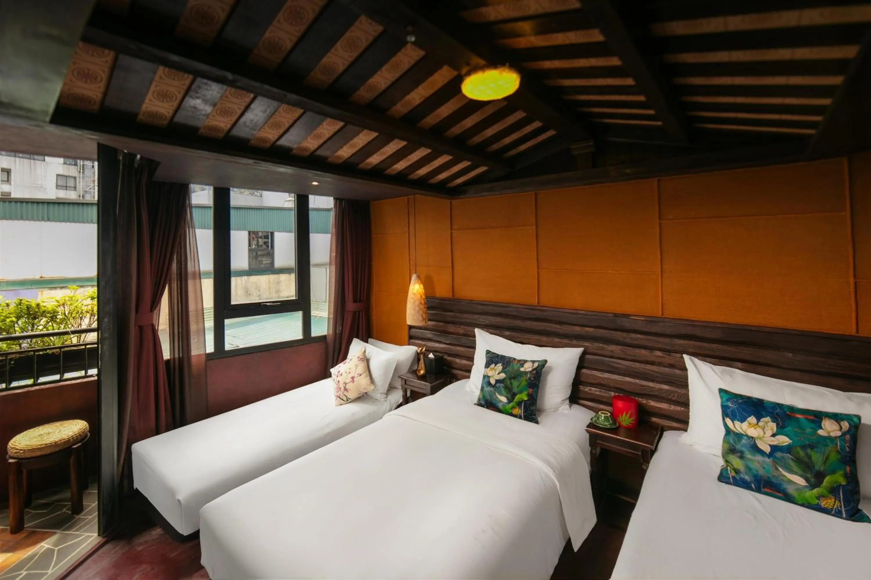 Bed in Kecho Legacy Hotel Hanoi & Spa