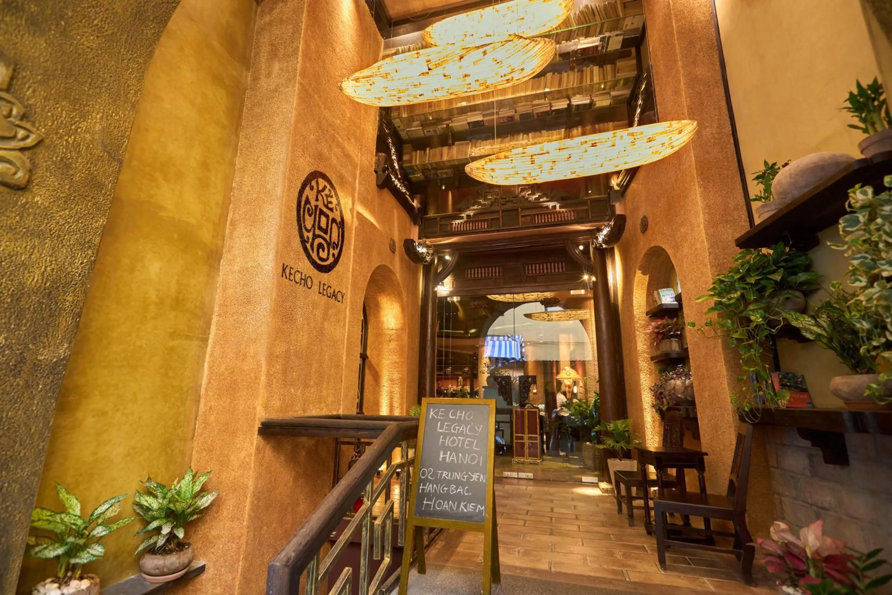 Facade/entrance in Kecho Legacy Hotel Hanoi & Spa