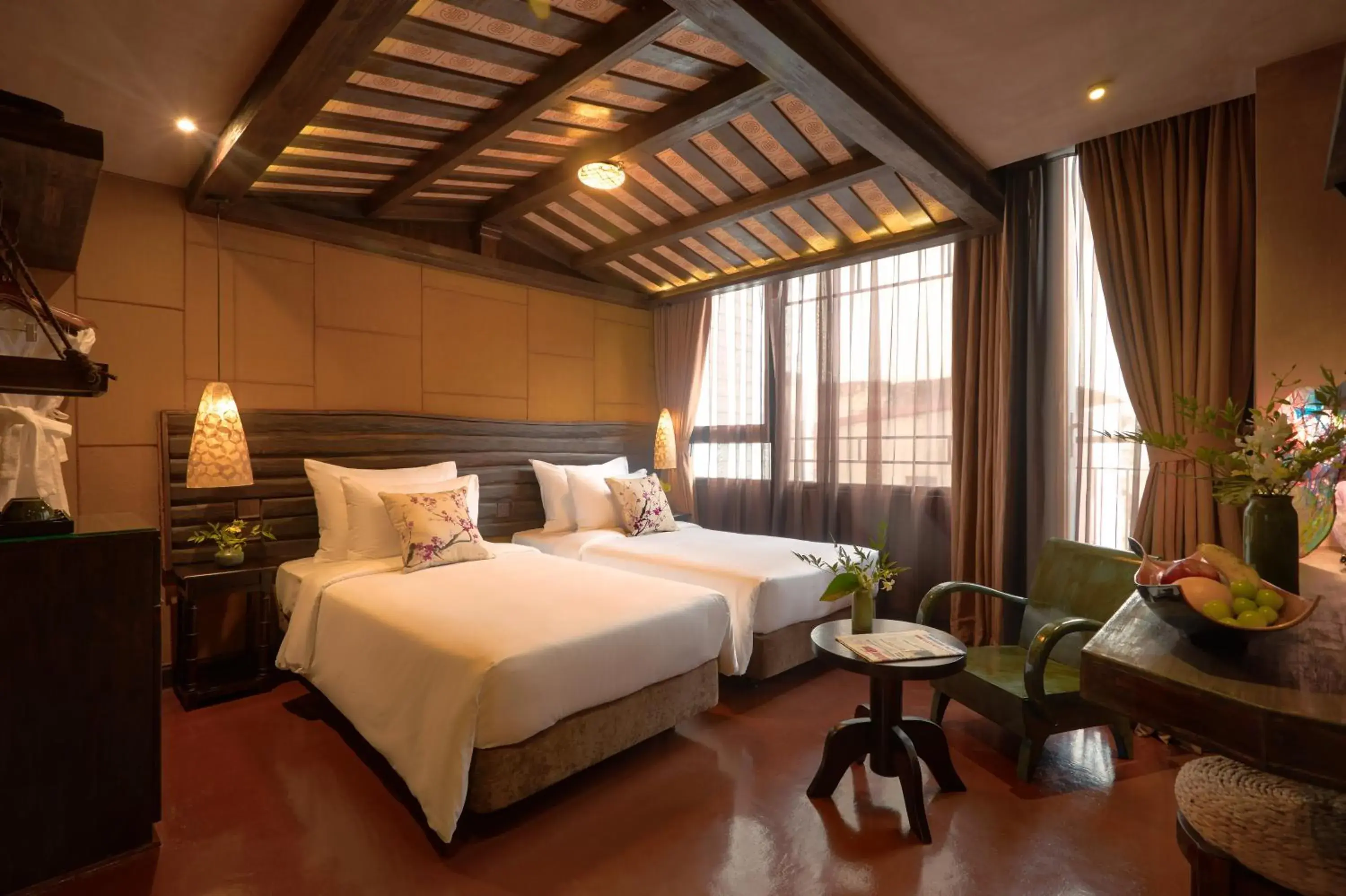 Deluxe Twin Room in Kecho Legacy Hotel Hanoi & Spa Deluxe Twin Room in Kecho Legacy Hotel Hanoi & Spa