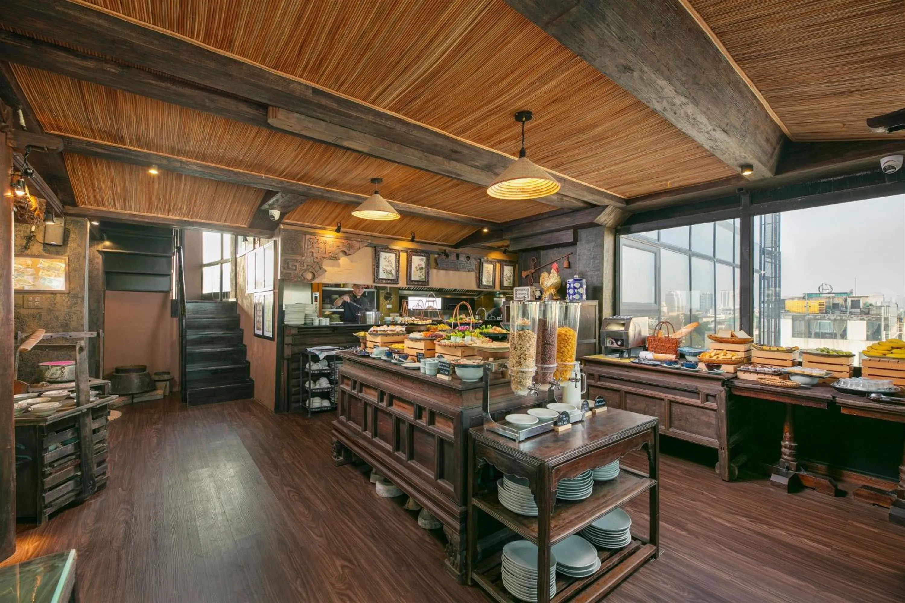 Restaurant/places to eat in Kecho Legacy Hotel Hanoi & Spa