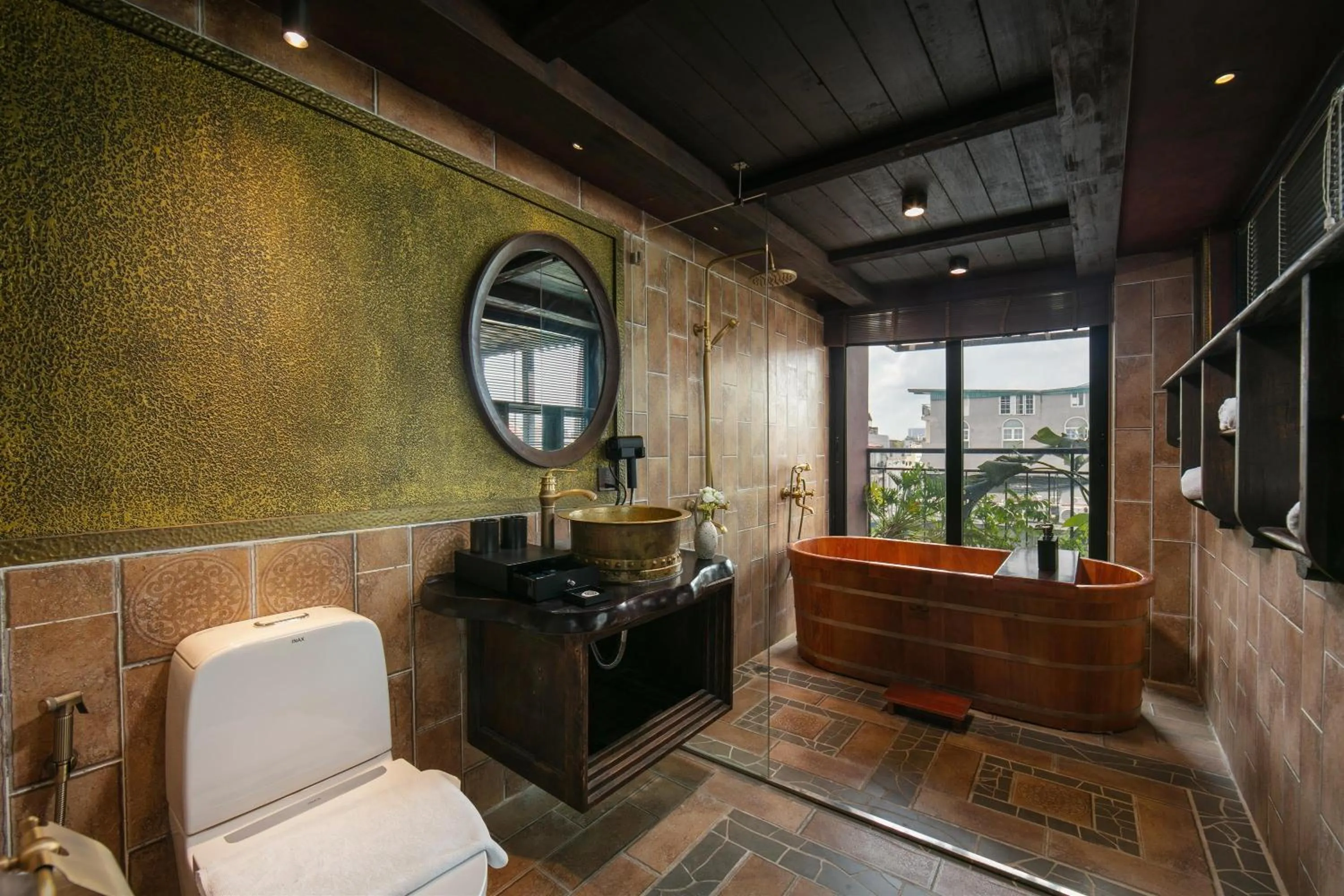 Bathroom in Kecho Legacy Hotel Hanoi & Spa