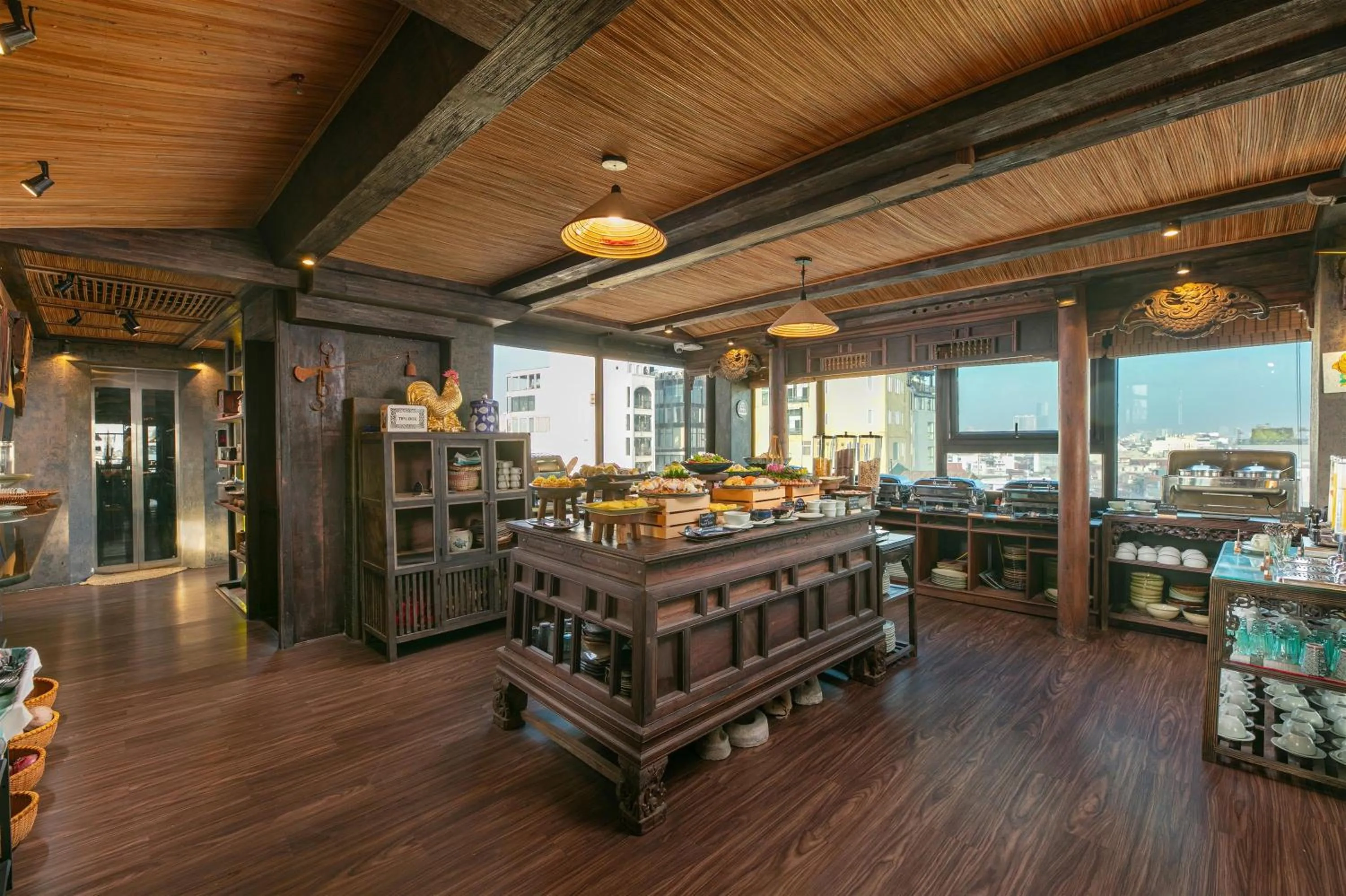 Restaurant/places to eat in Kecho Legacy Hotel Hanoi & Spa