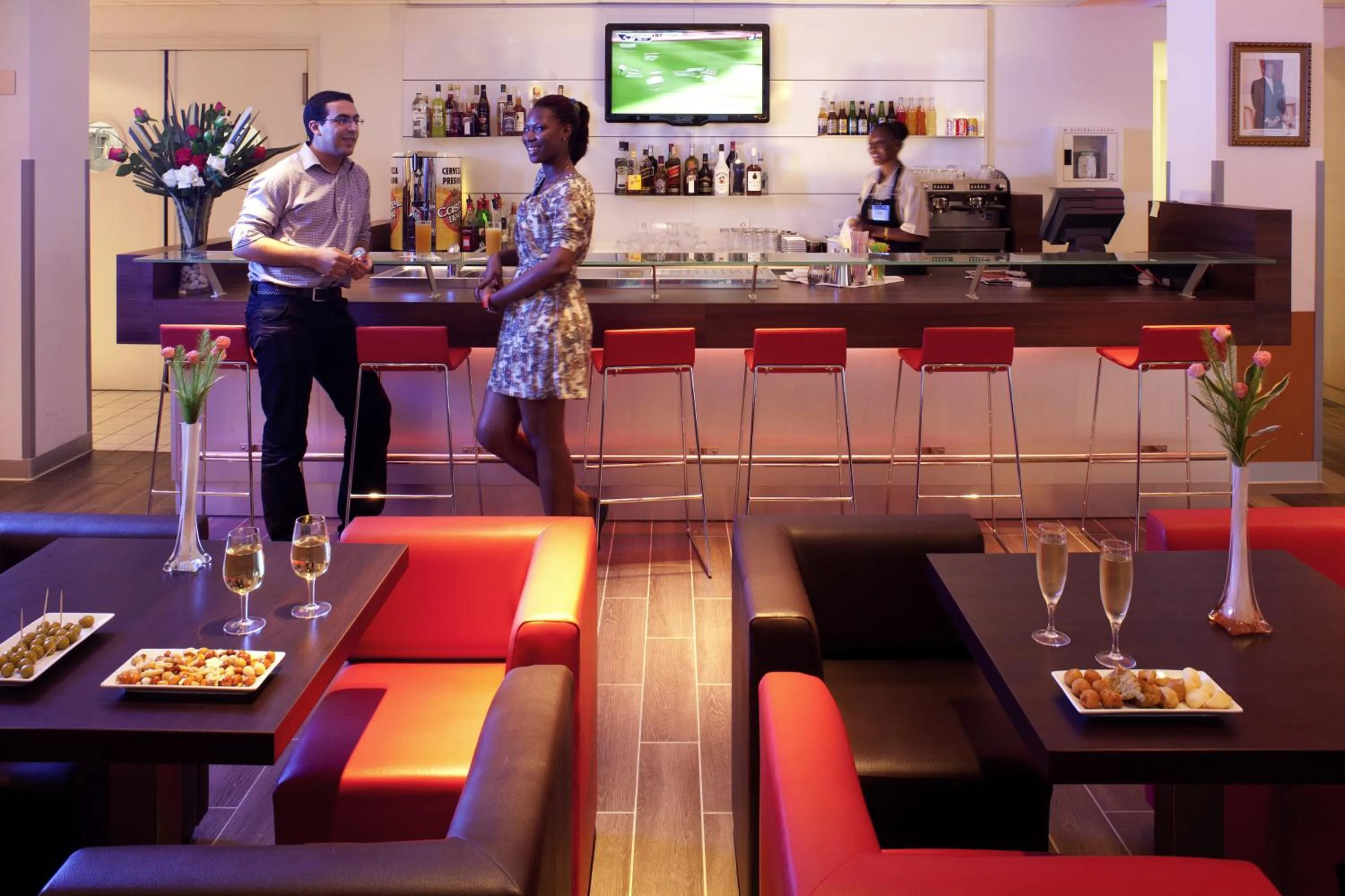 Lounge or bar in Ibis Bata