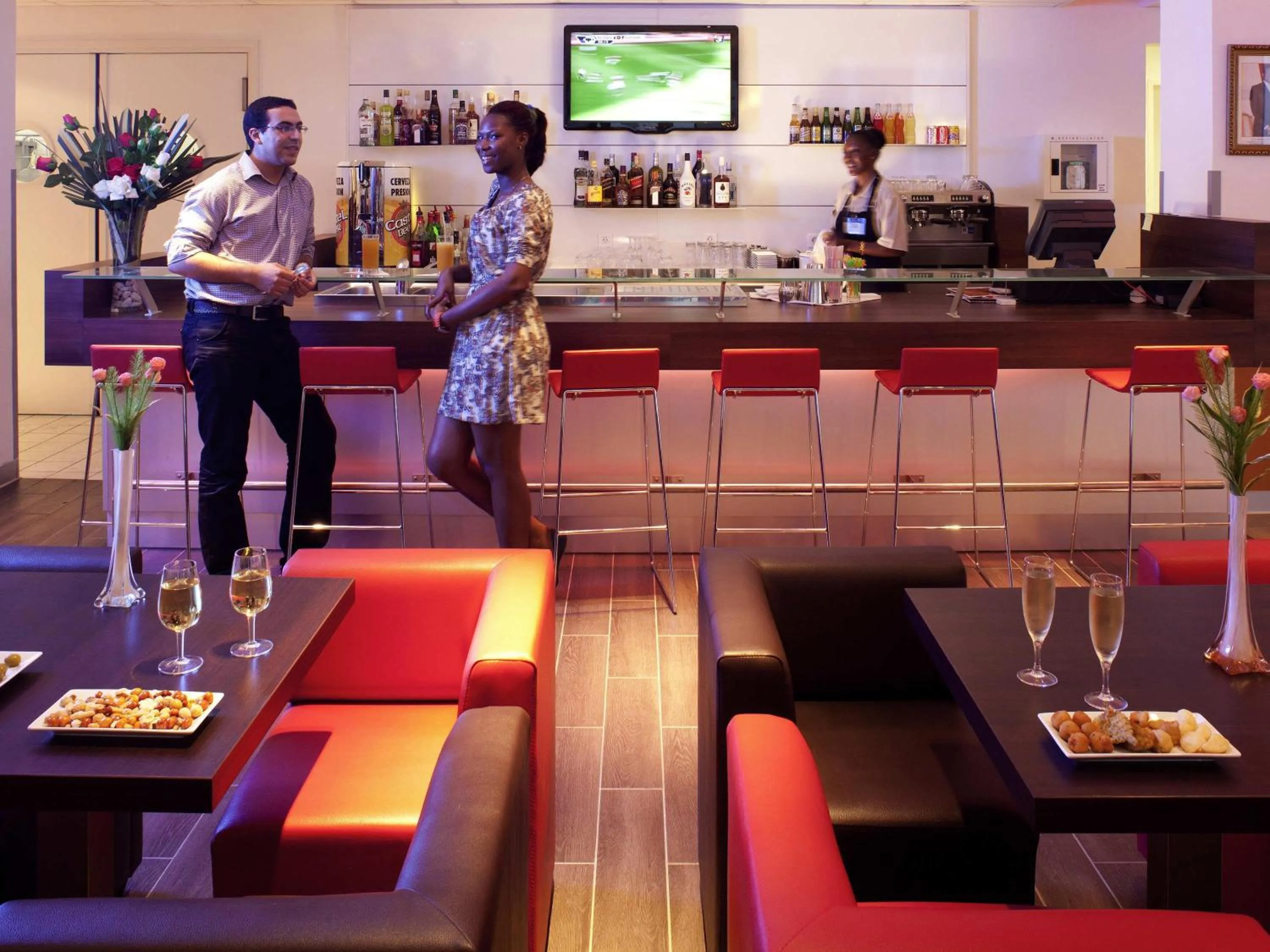 Lounge or bar in Ibis Bata