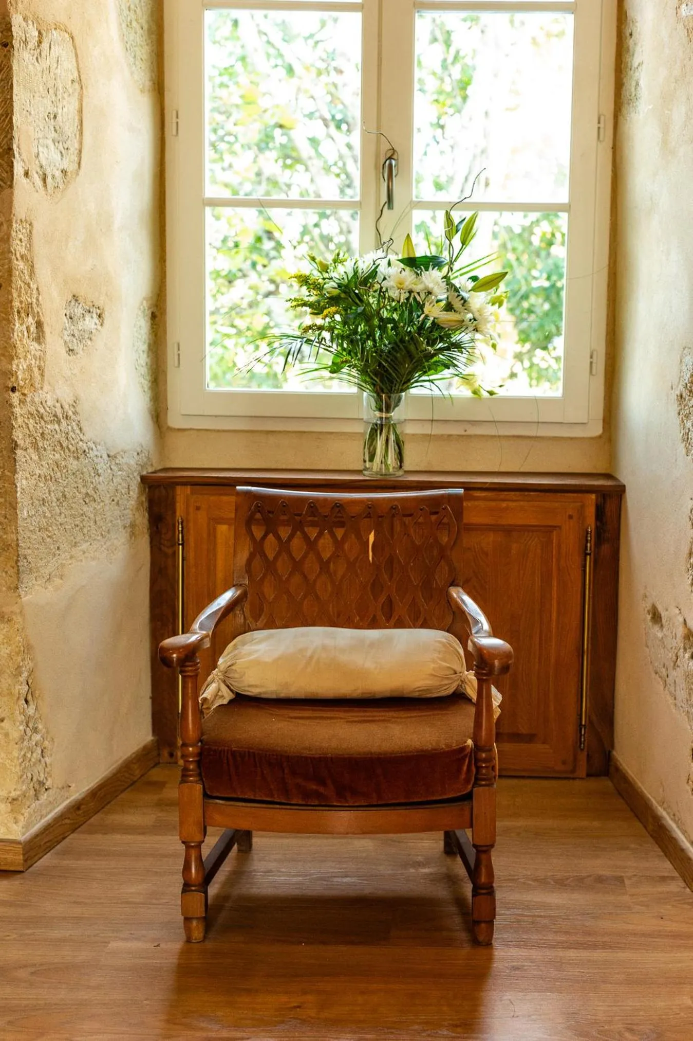 Seating area in Le Castel Pierre - 7ch&7sdb avec clim, piscine XL, salle fitness et sauna pour 18 personnes