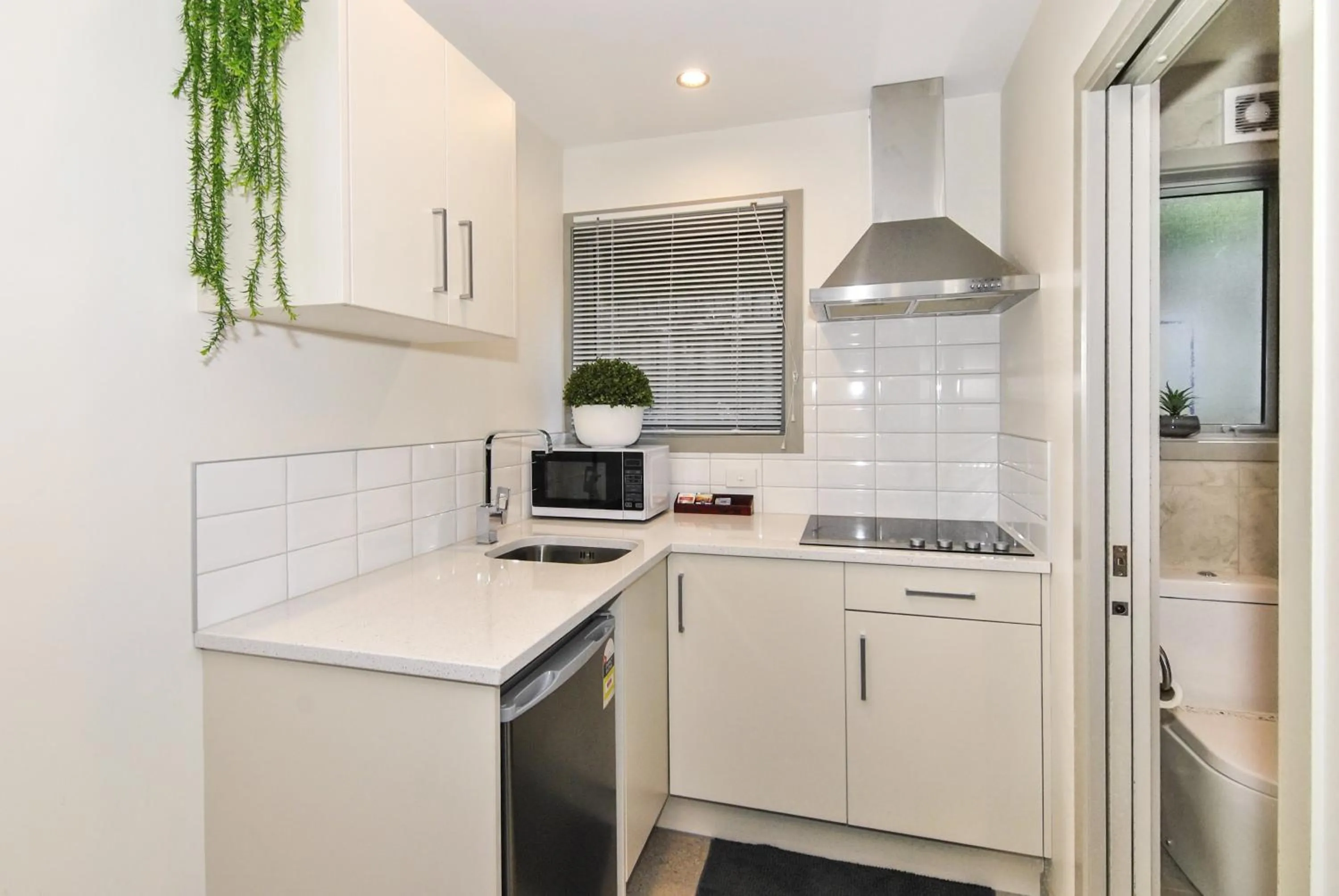 Kitchen or kitchenette in Newlands Court Motel