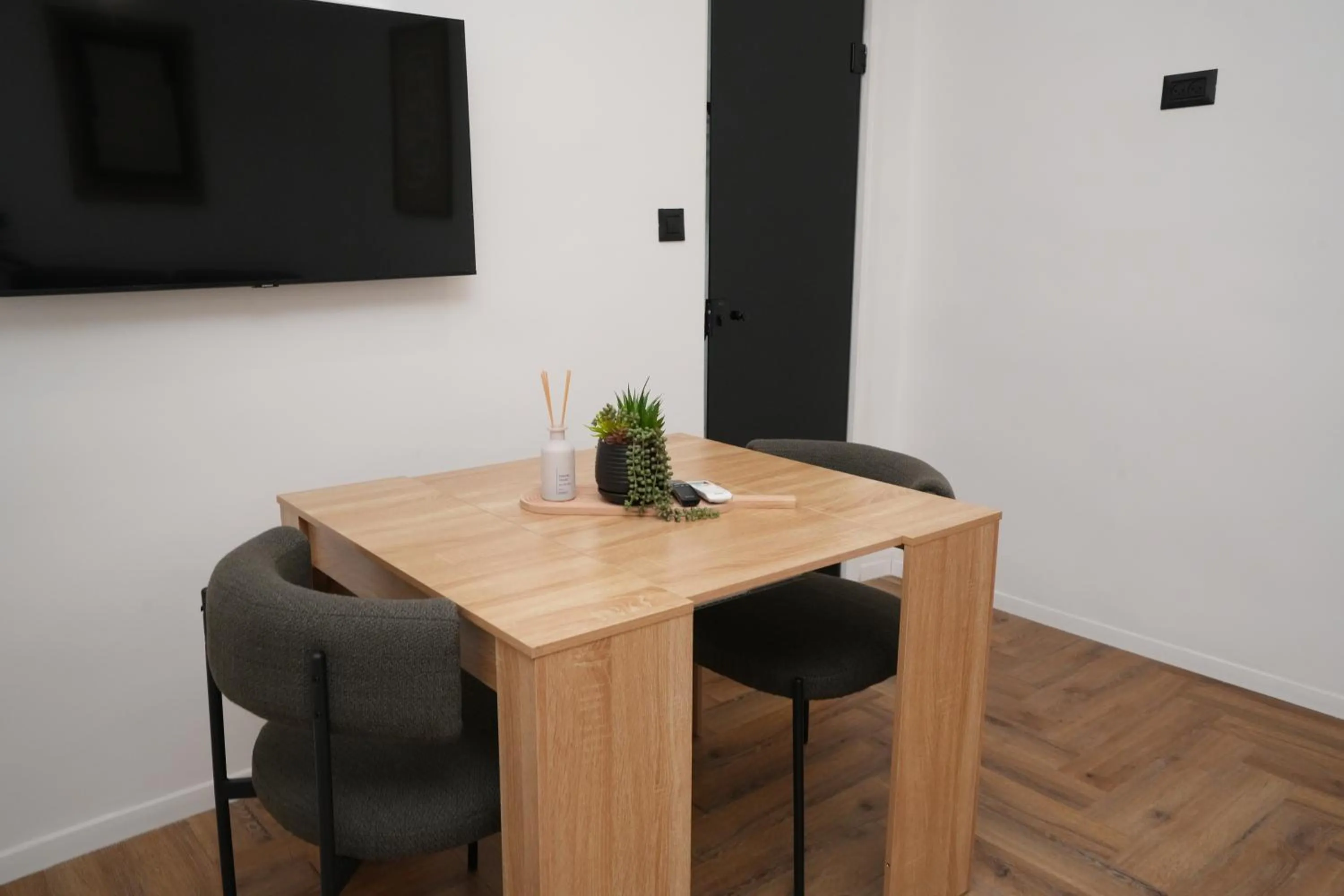 Seating area in One Apartments TLV