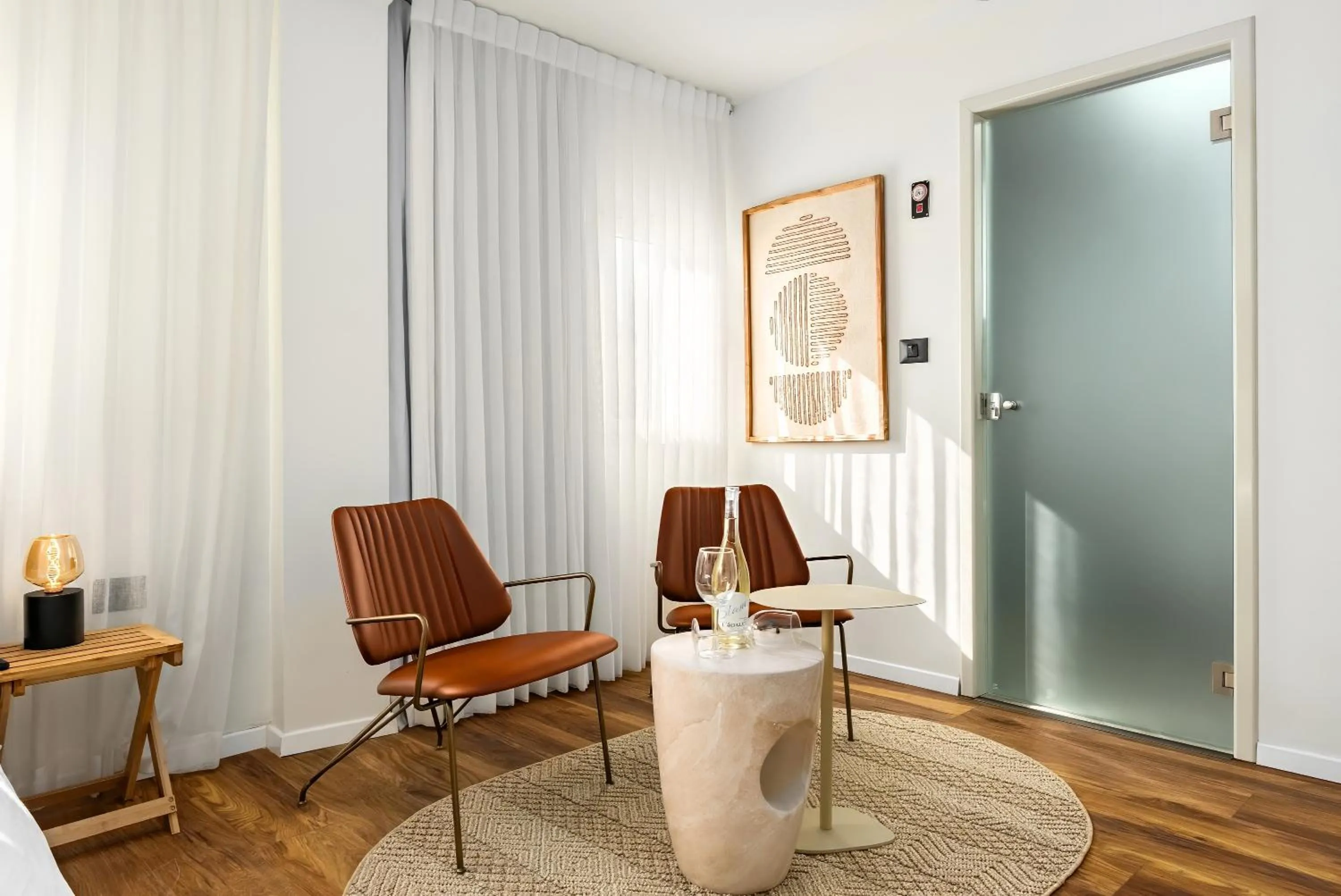 Living room in One Apartments TLV