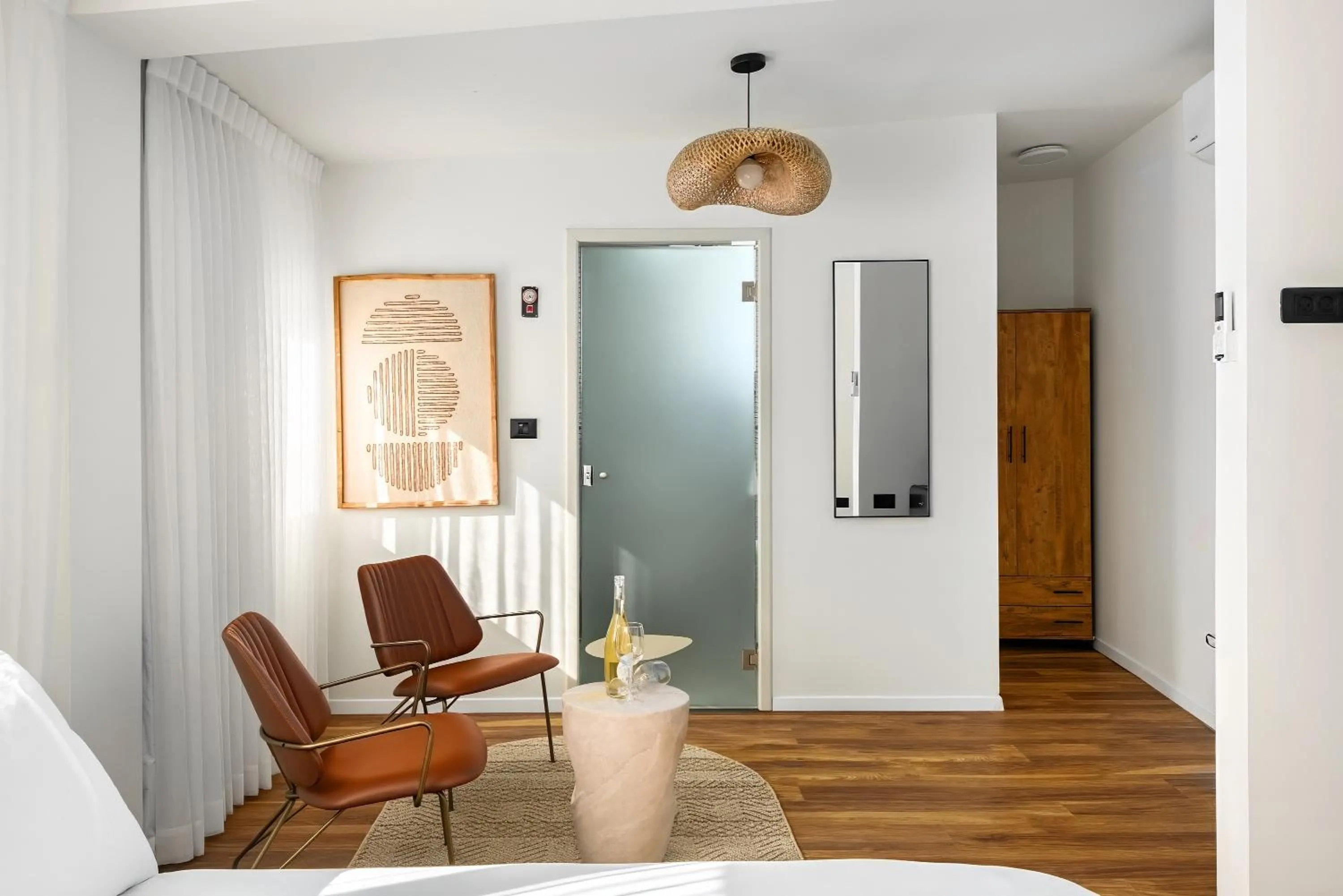 Living room in One Apartments TLV