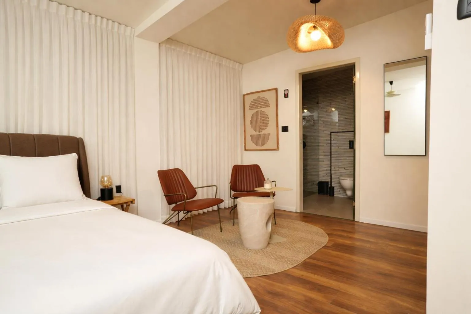 Bedroom, Bed in One Apartments TLV