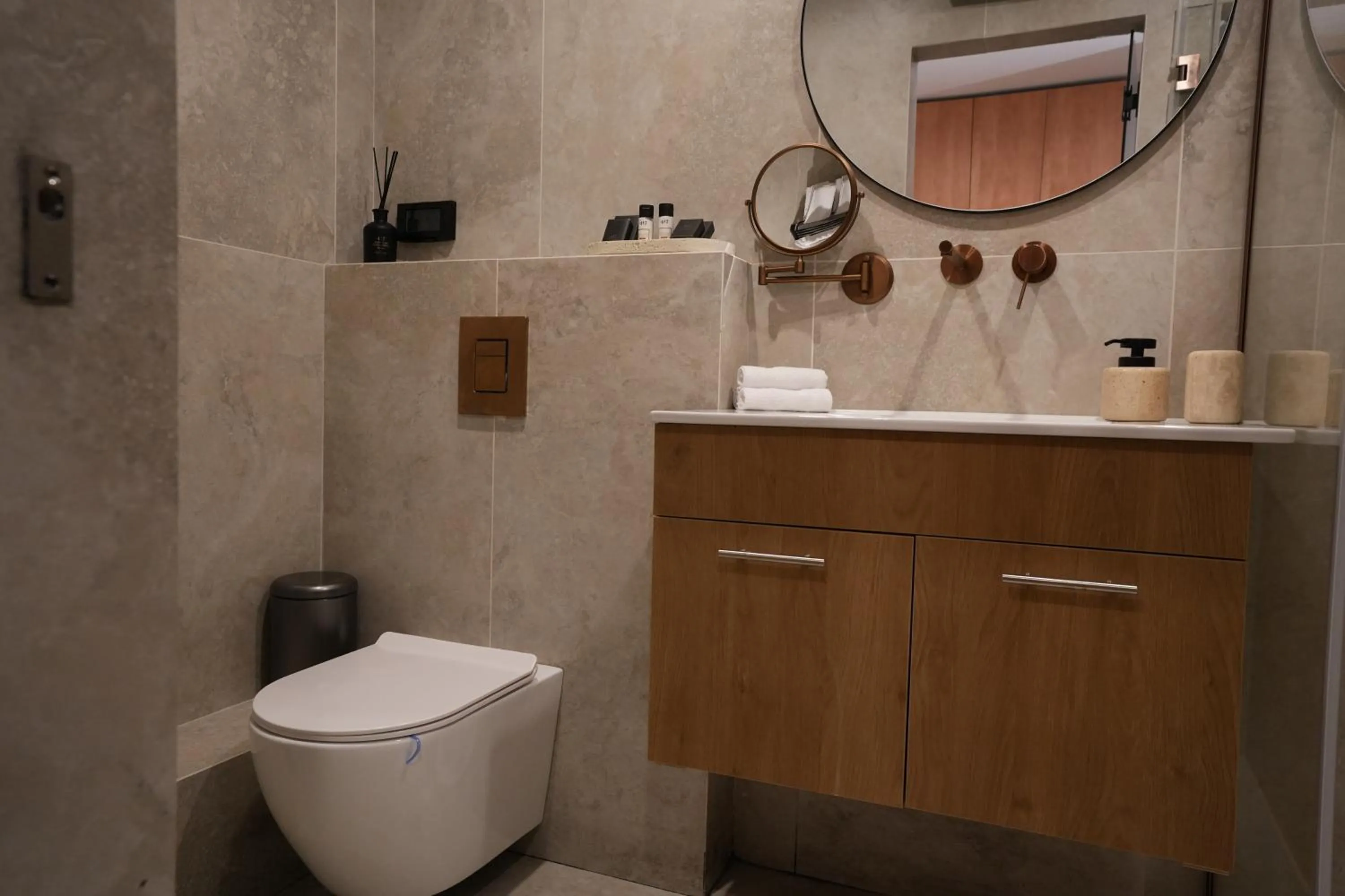 Toilet in One Apartments TLV