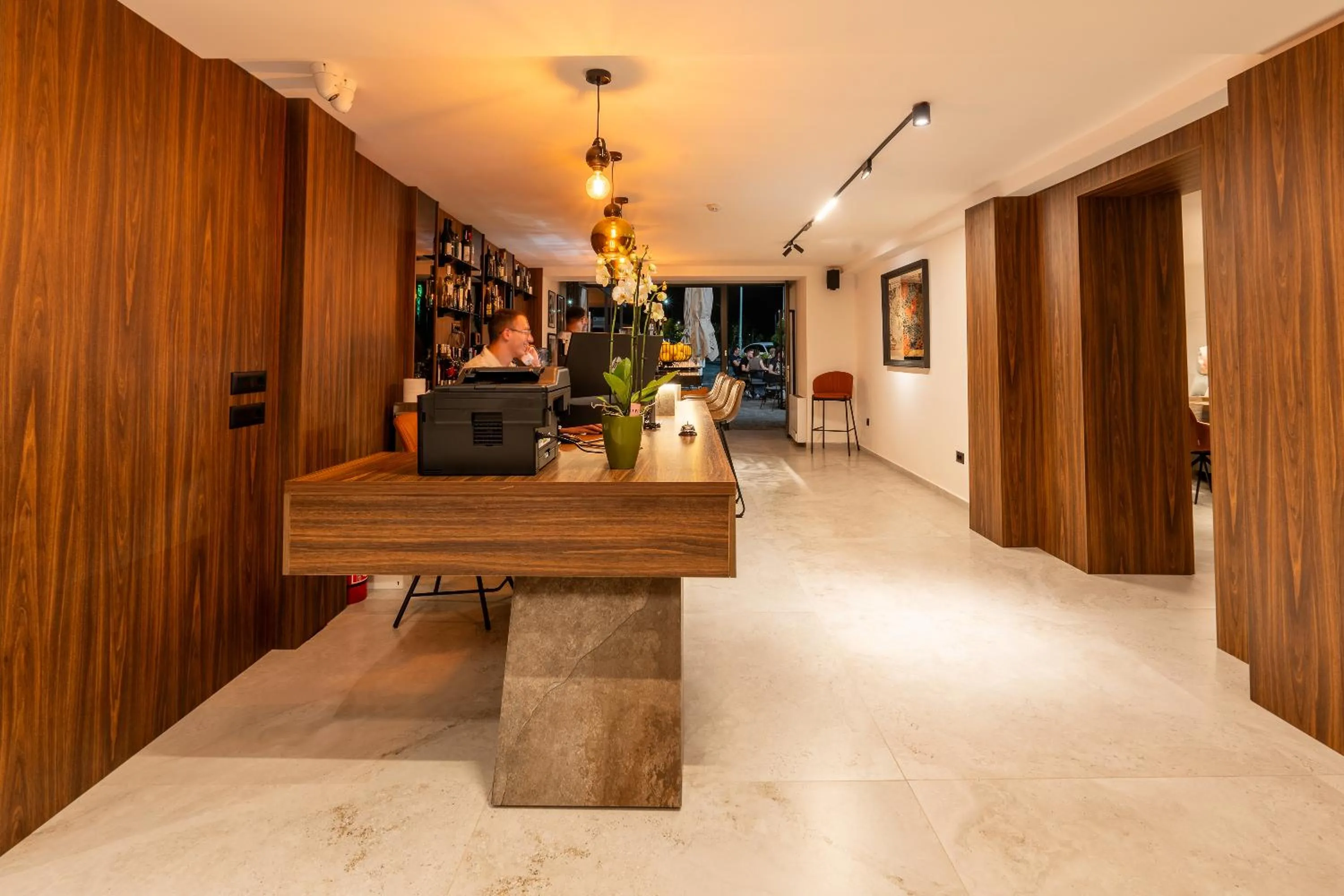 Lobby or reception in Ruby Hotel Prishtina