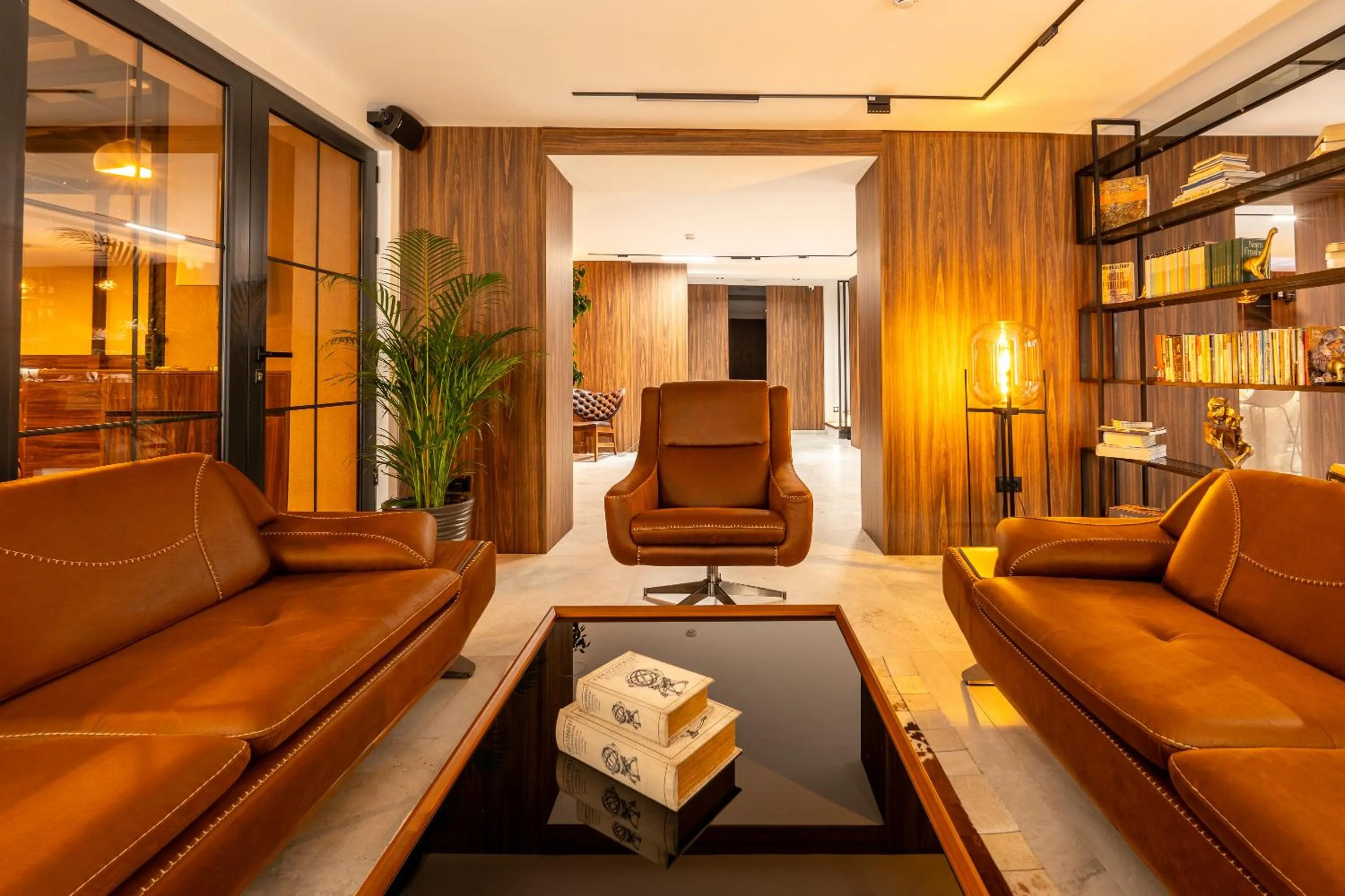 Library in Ruby Hotel Prishtina