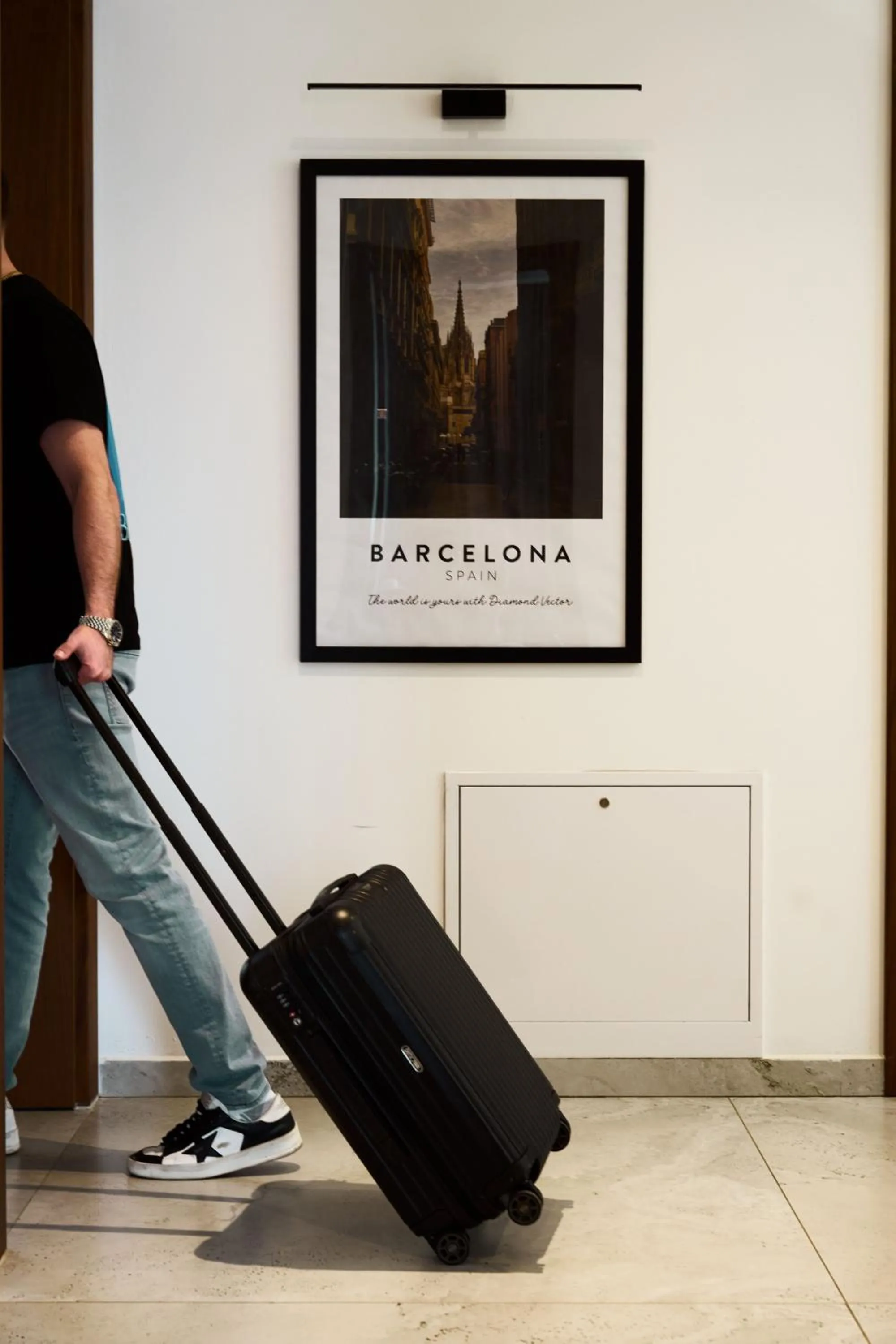 Floor plan in Ruby Hotel Prishtina