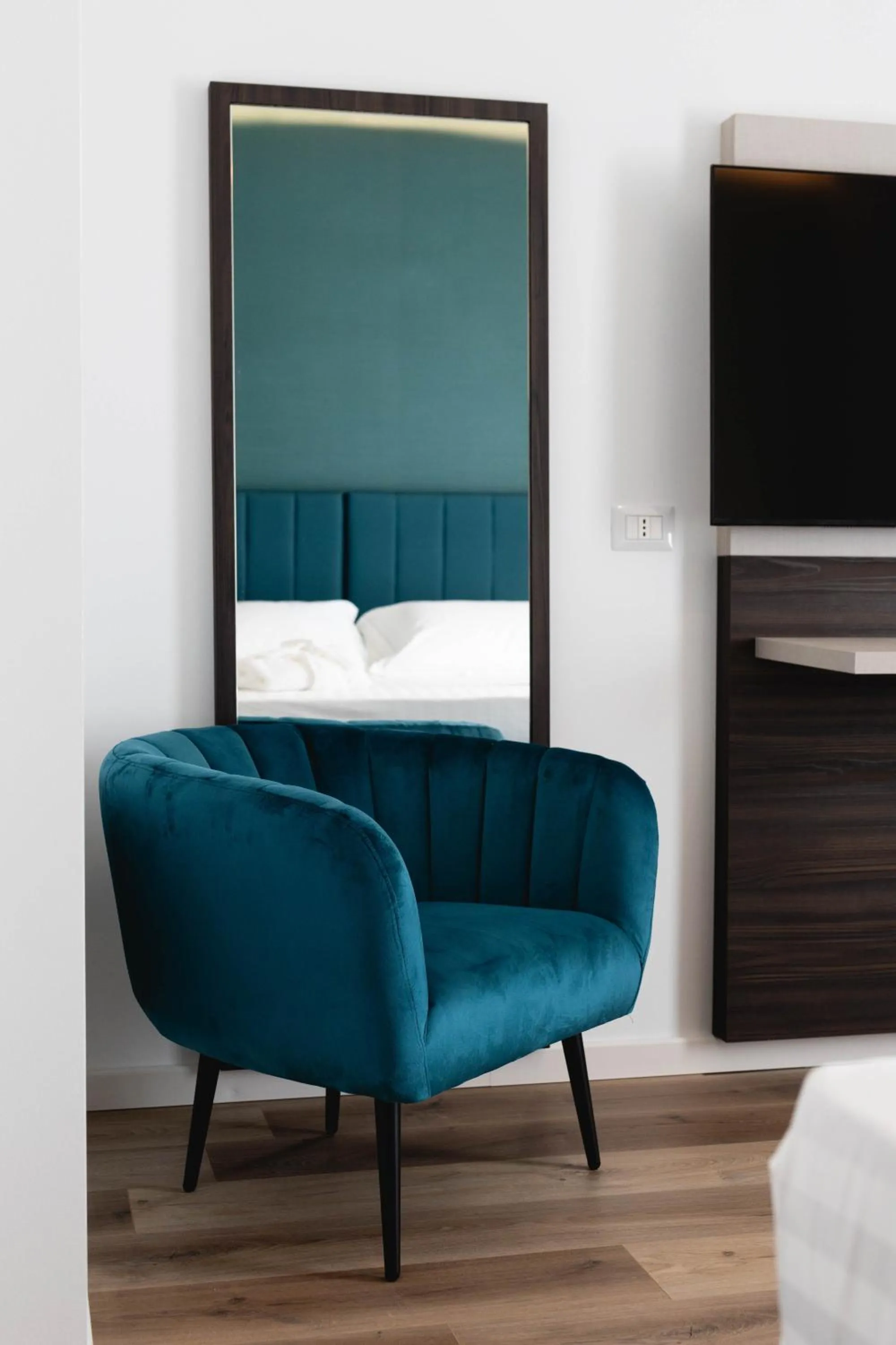 Bed in Mondello Glam Hotel & Terrace