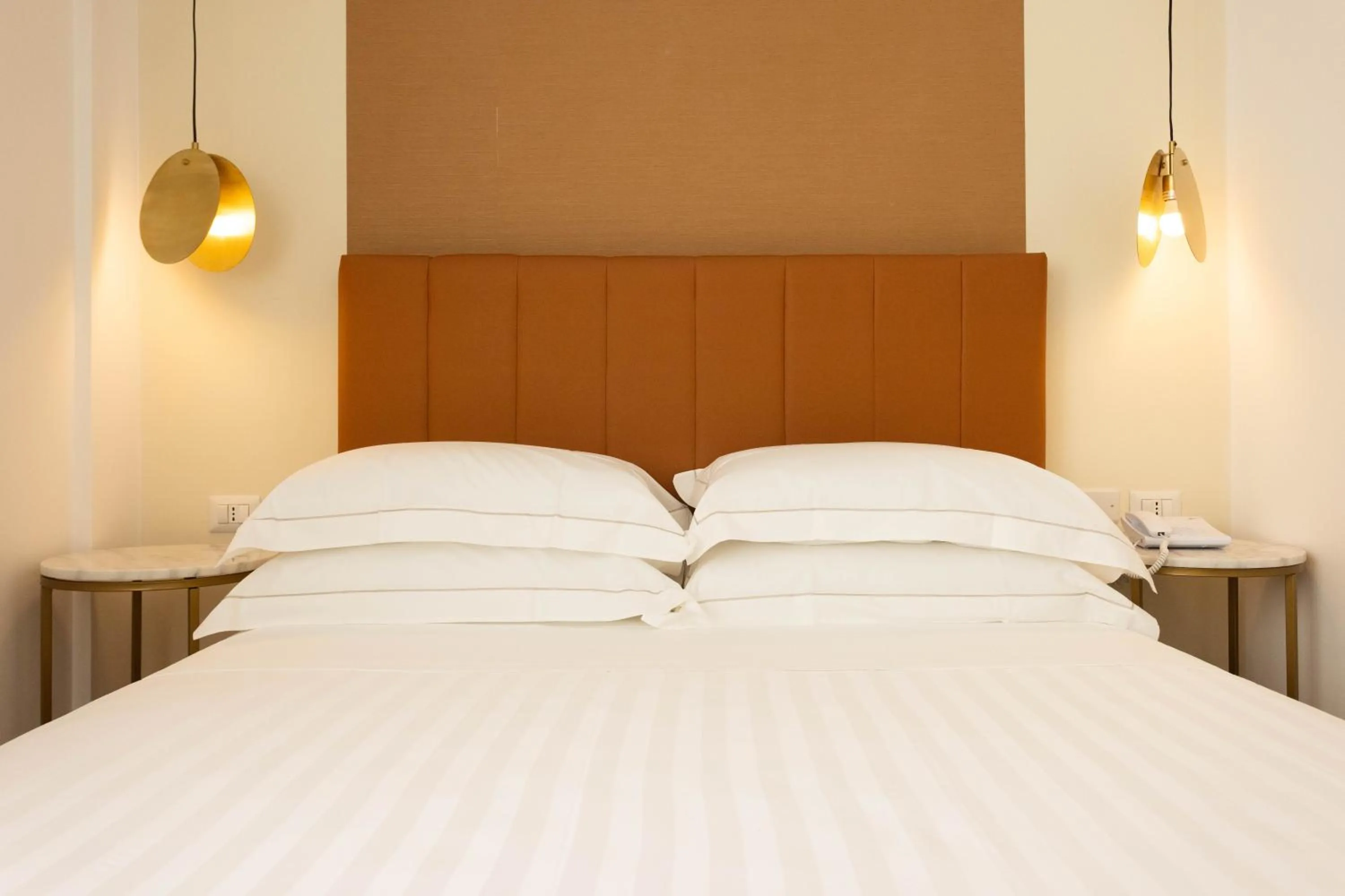 Bed in Mondello Glam Hotel & Terrace