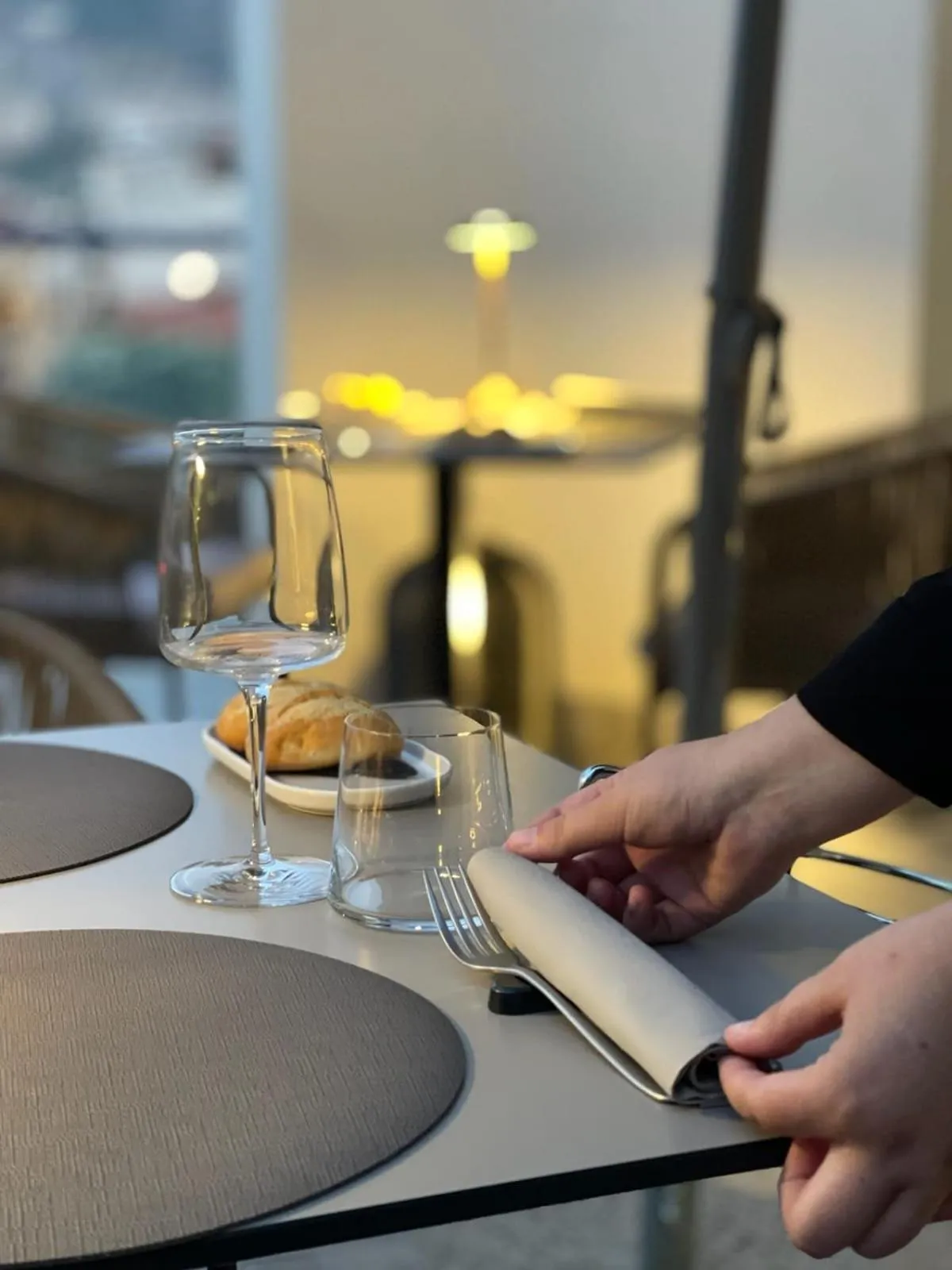 Restaurant/places to eat in Mondello Glam Hotel & Terrace