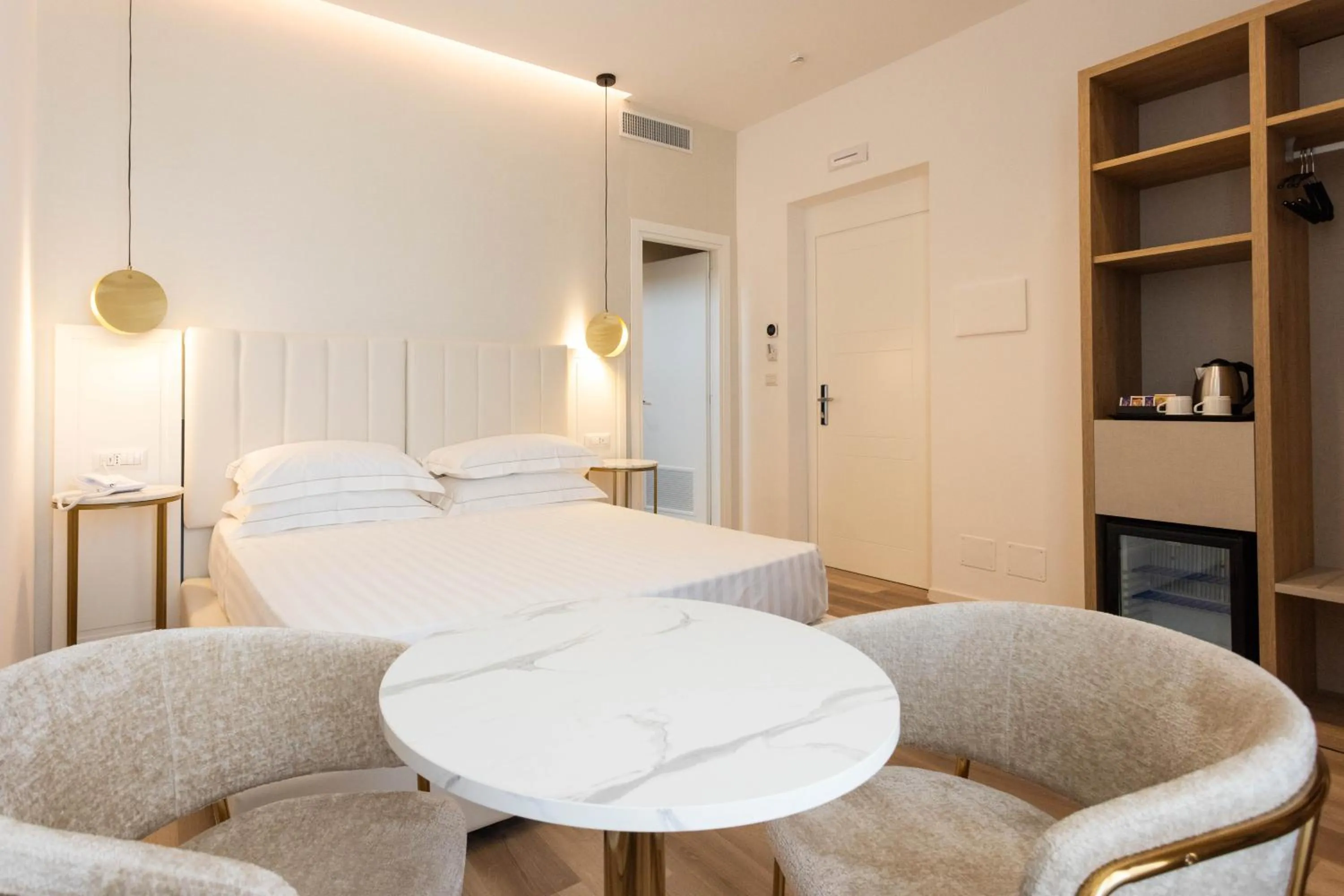 Bed in Mondello Glam Hotel & Terrace