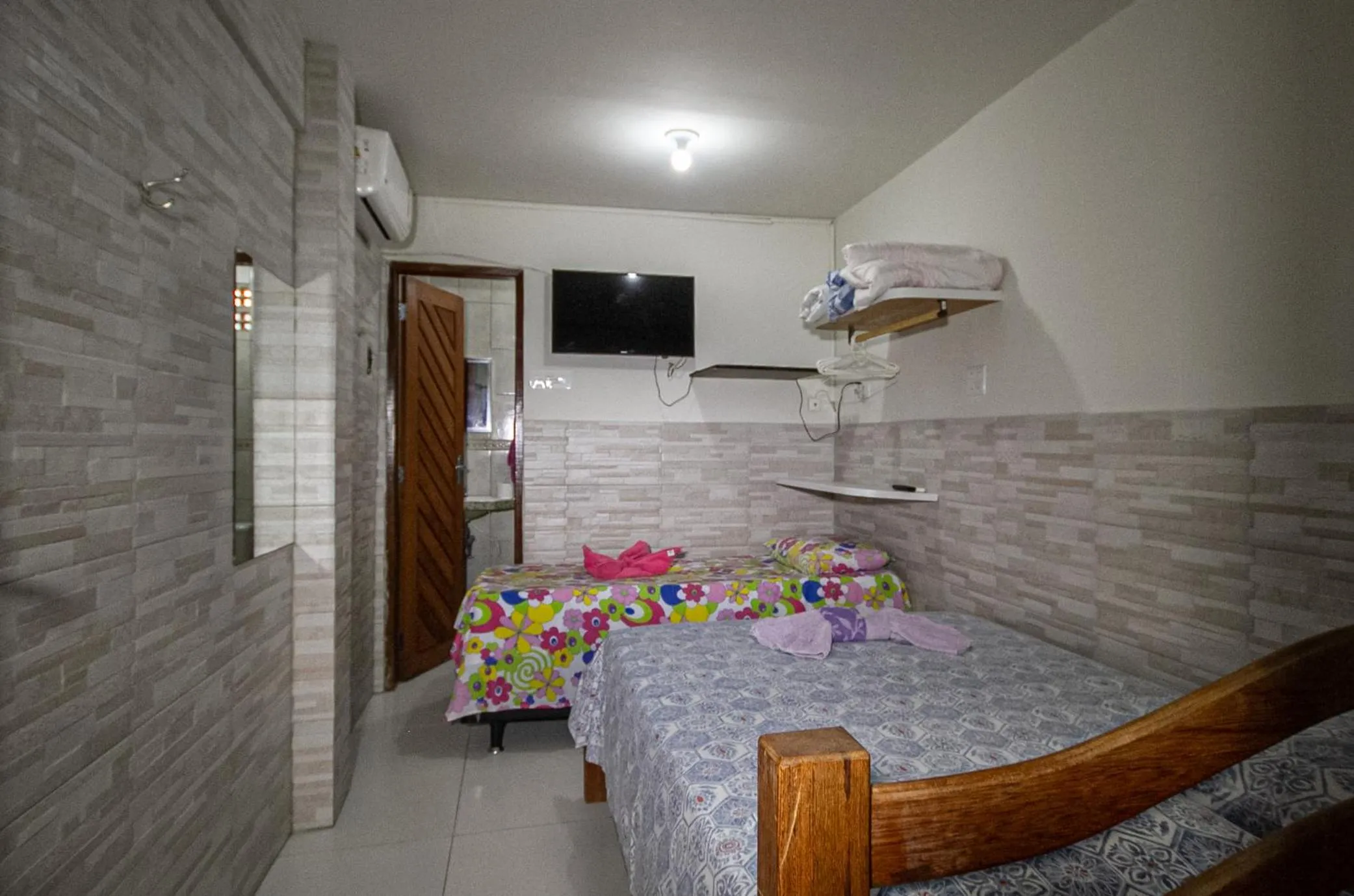 Bedroom, Bed in Pousada Santa Fé