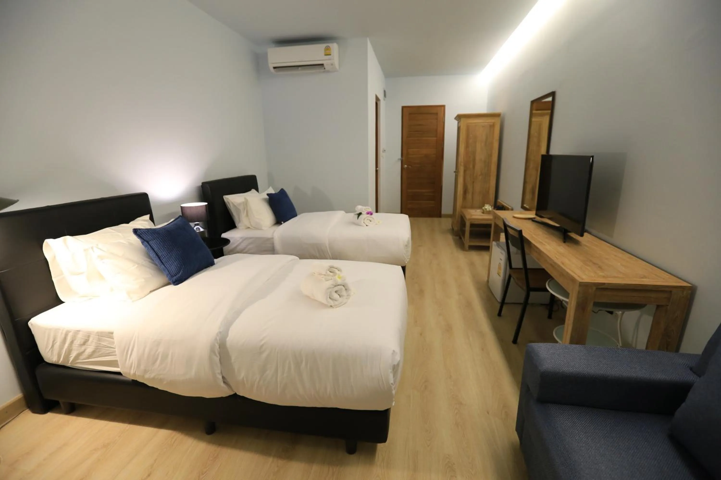 Bed in The White Elephant Home