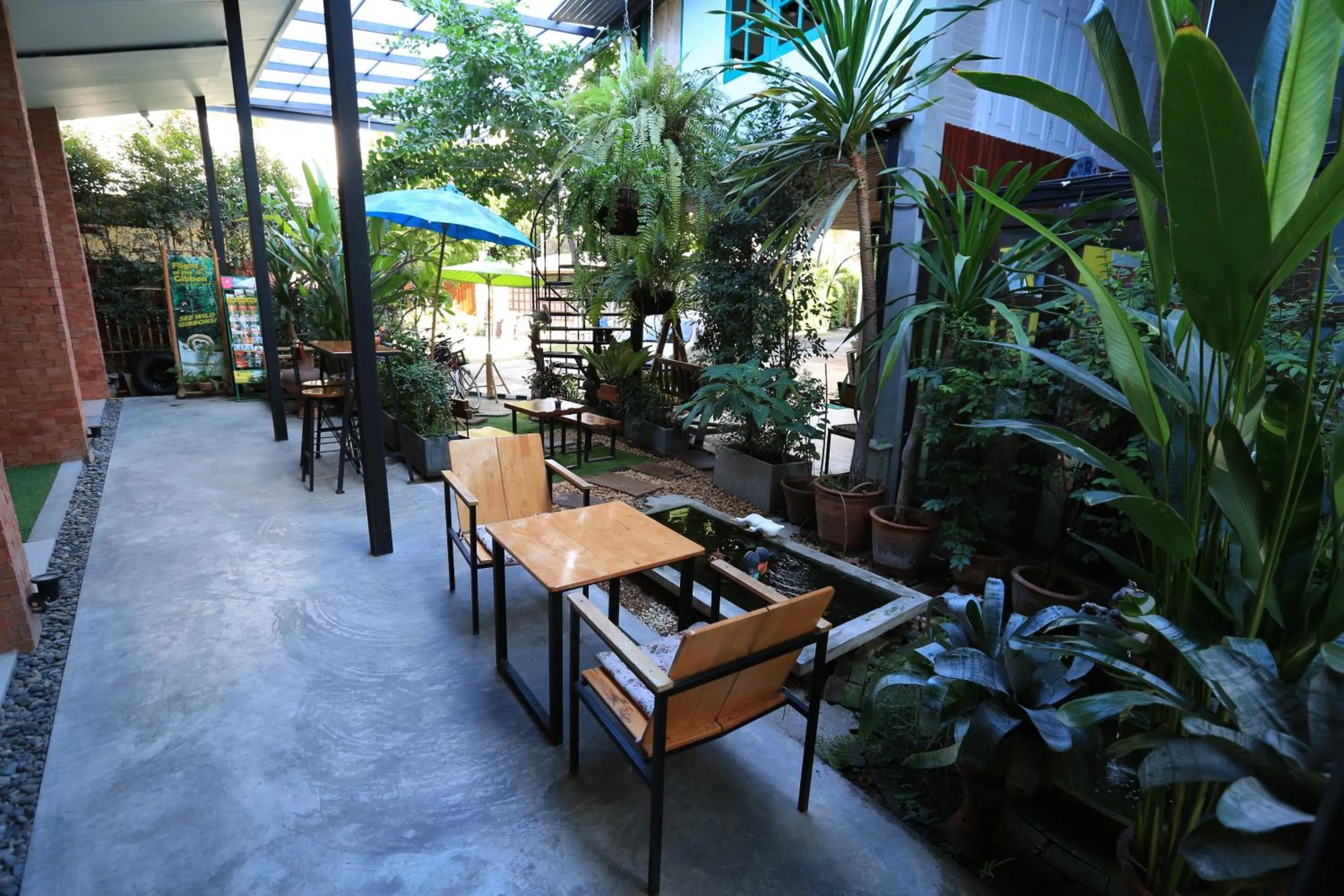 Patio in The White Elephant Home