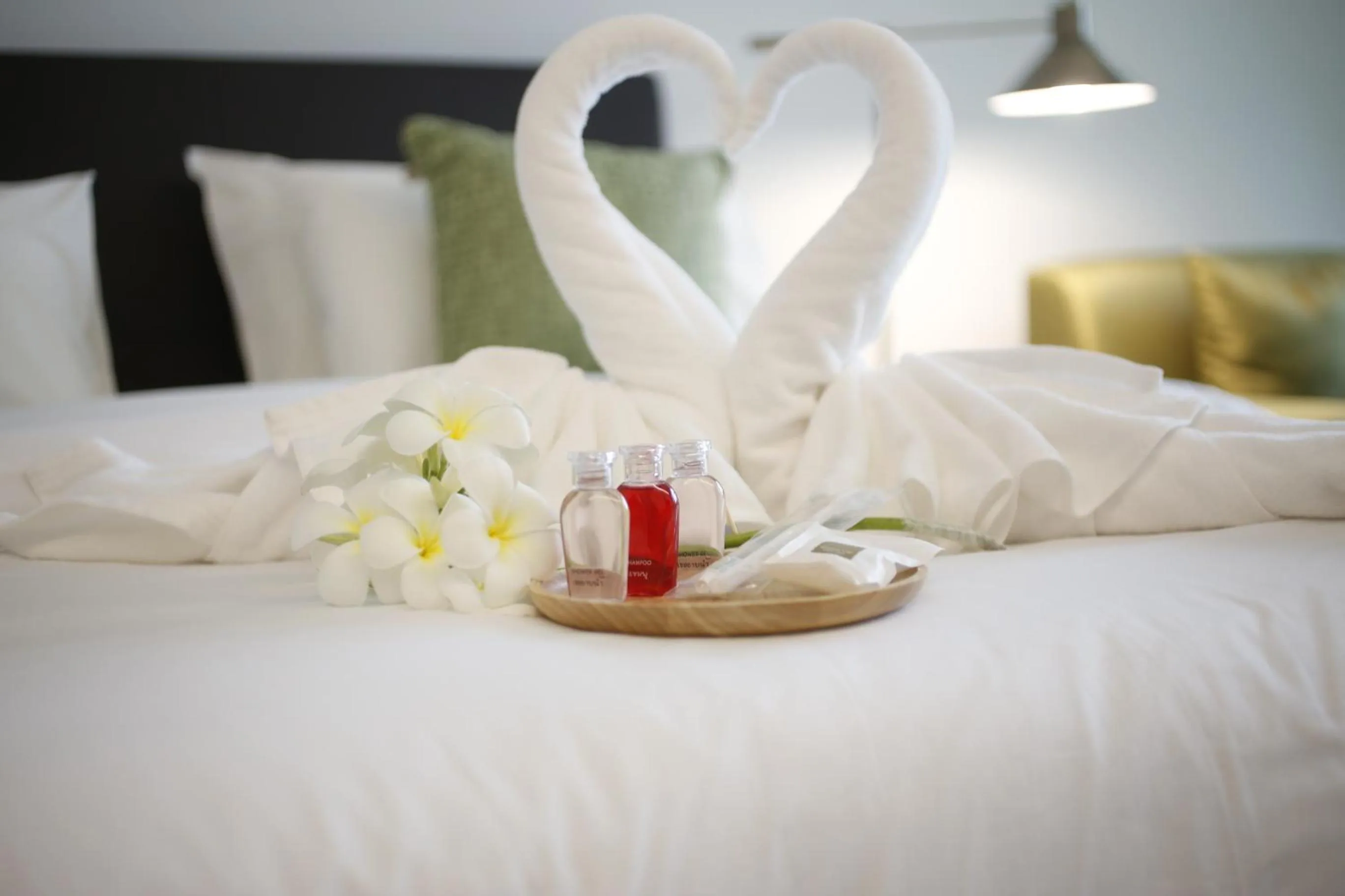 Bed in The White Elephant Home