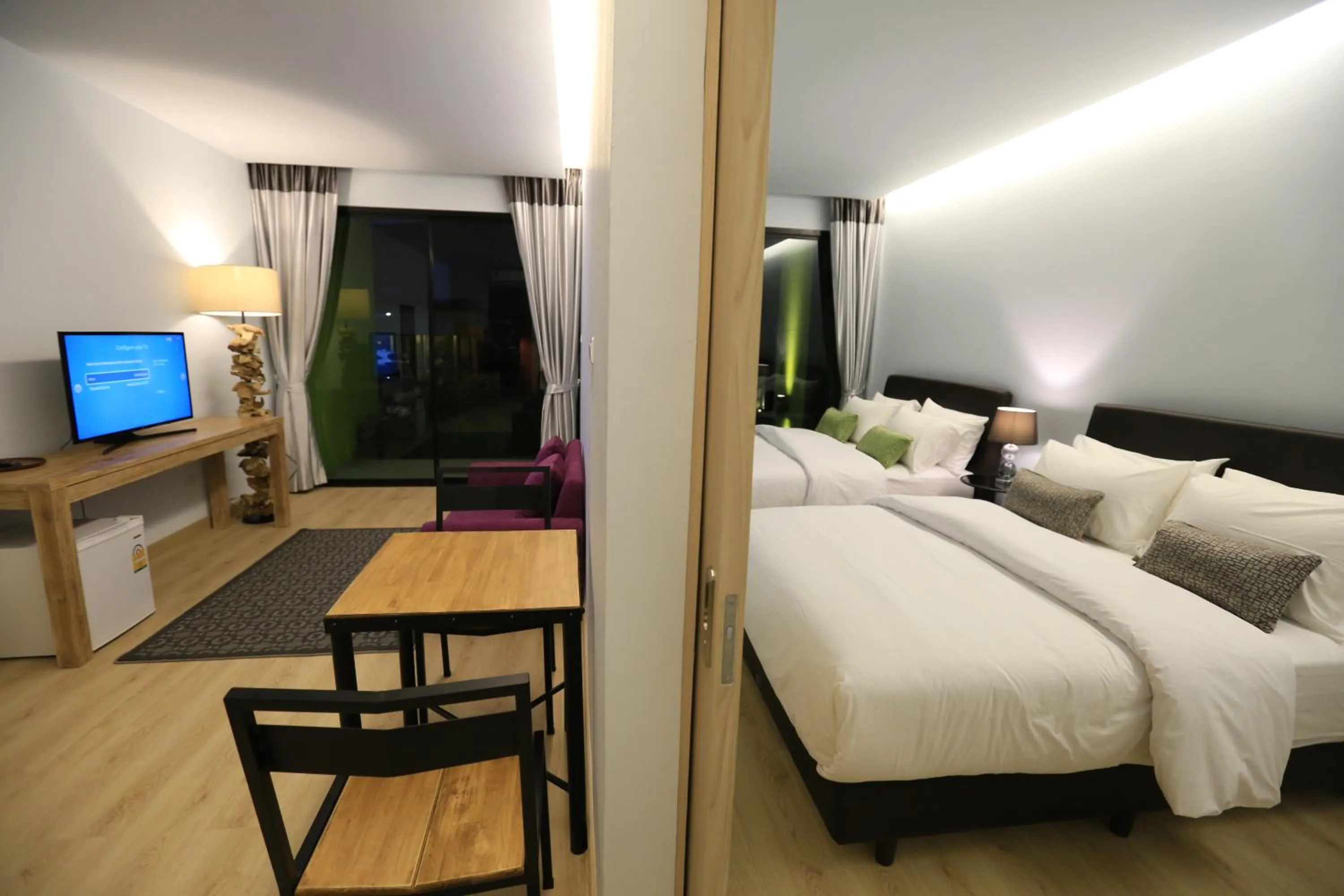 Bed in The White Elephant Home