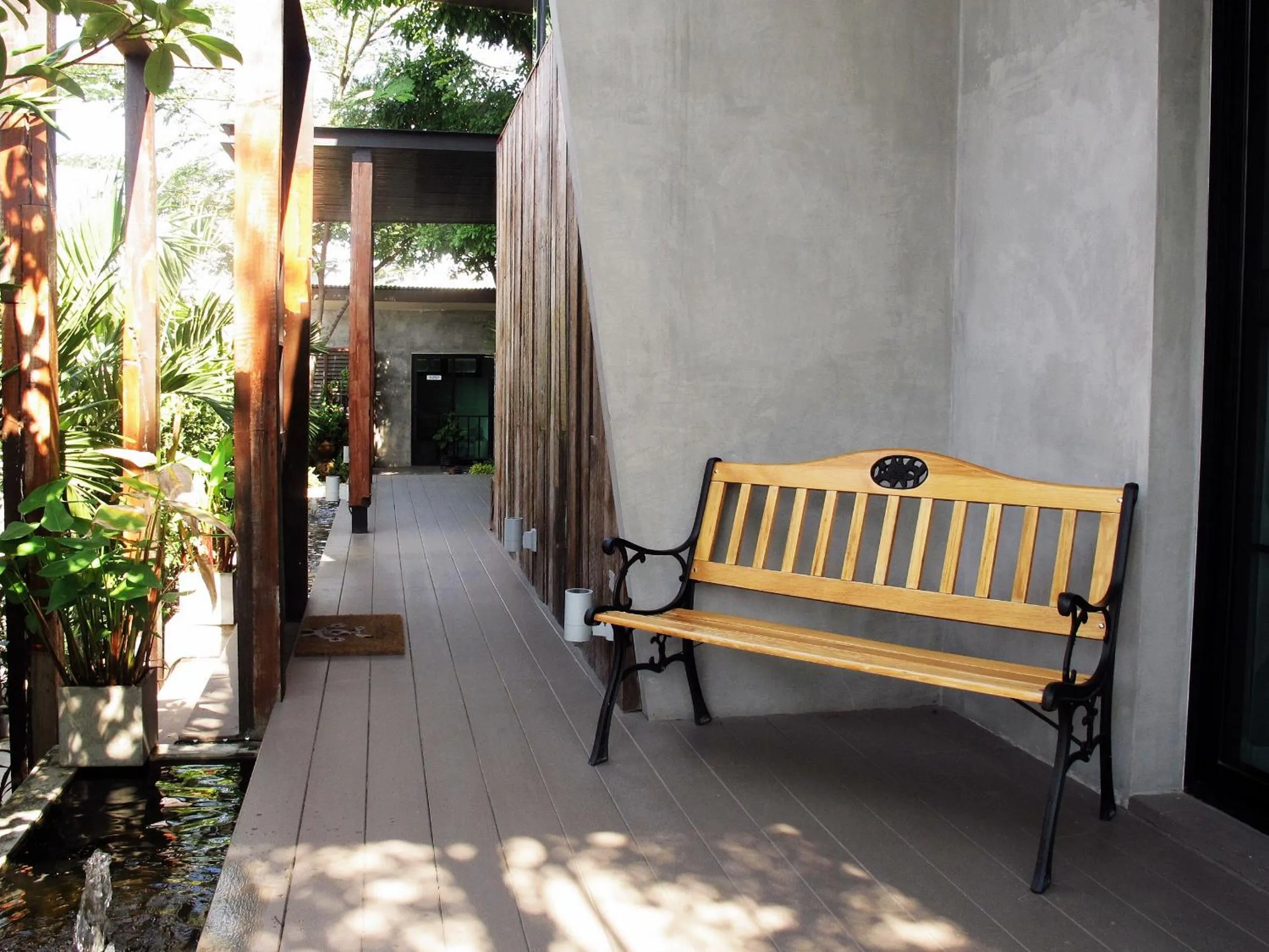 Patio in The White Elephant Home