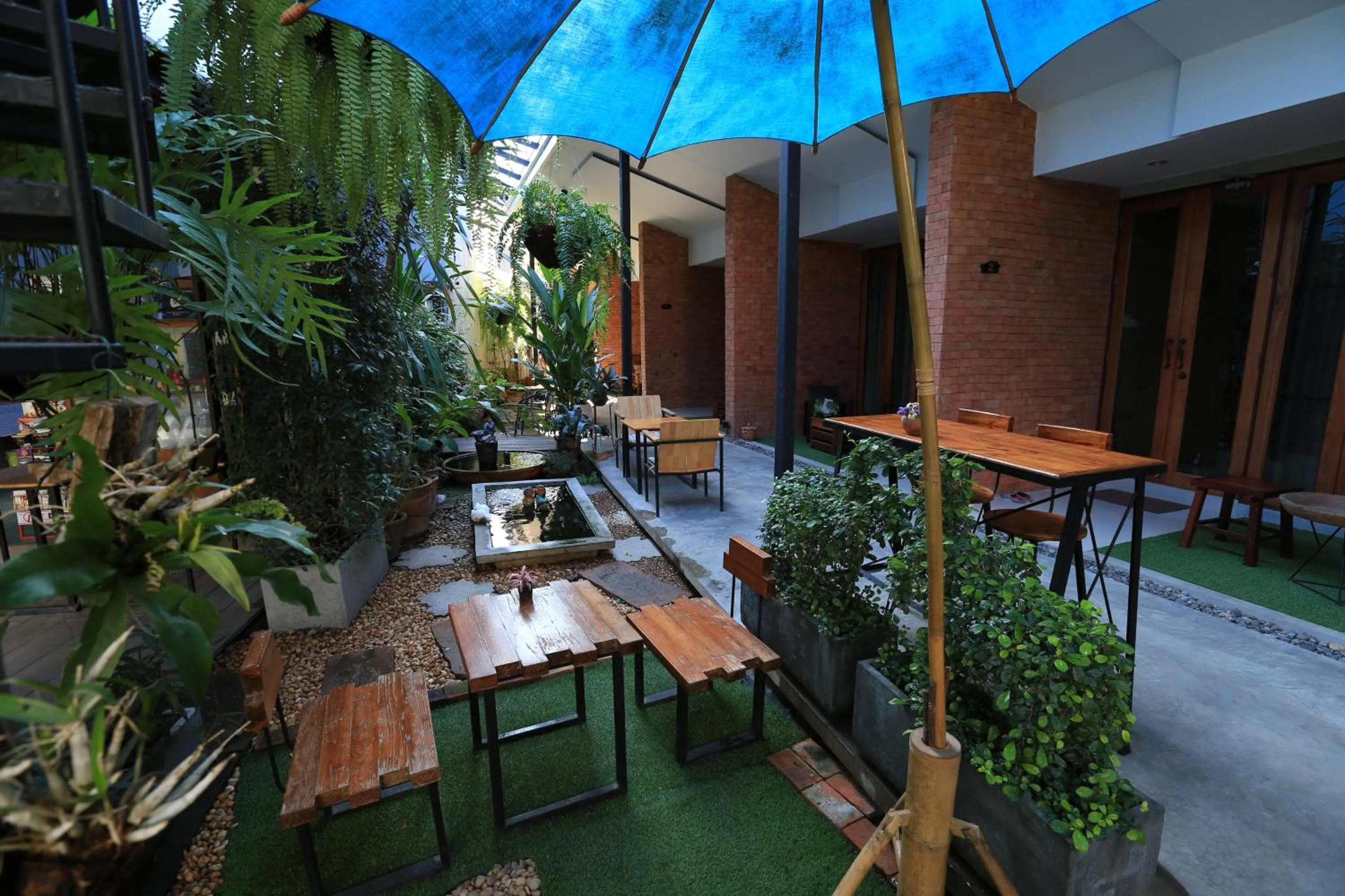 Patio in The White Elephant Home