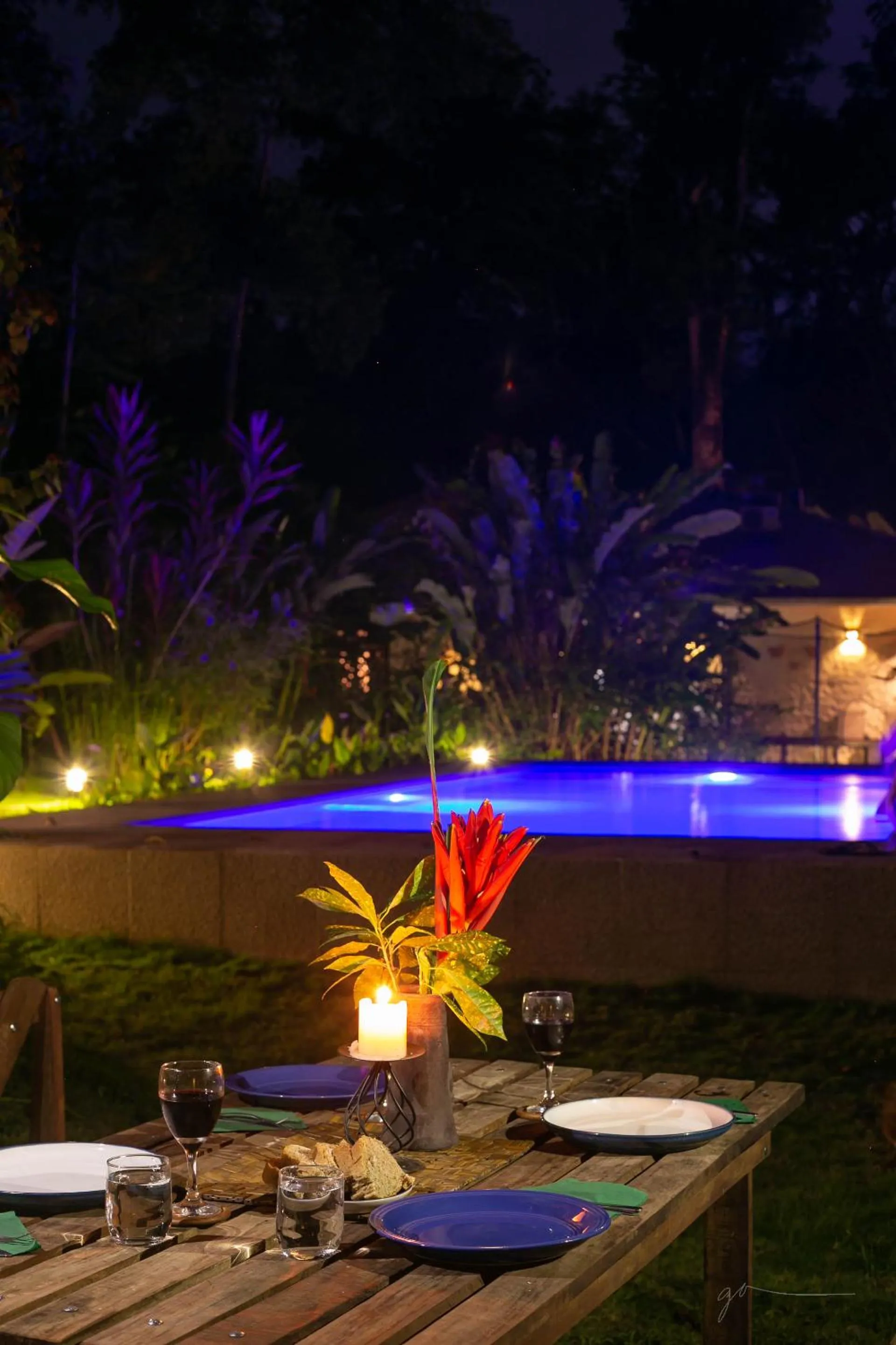 BBQ facilities in Hotel Casa Merlin