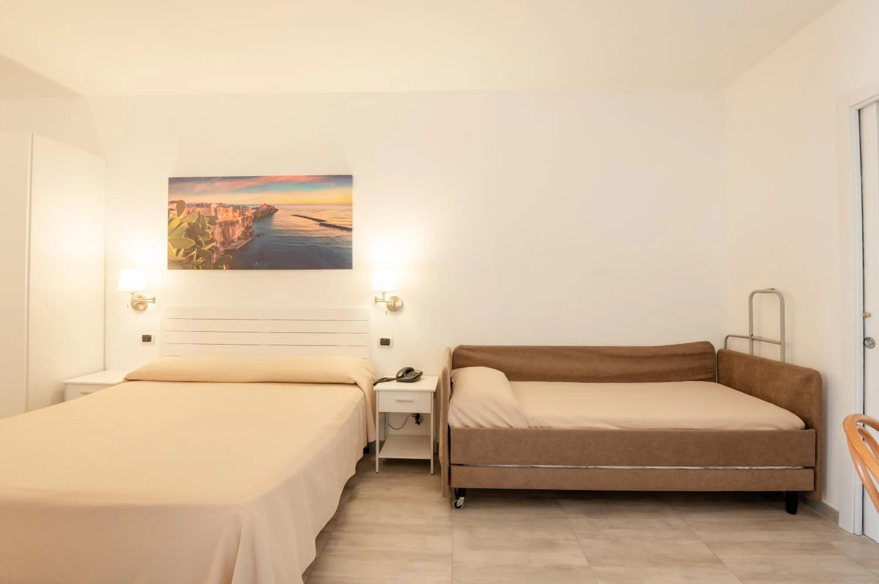 Bed in Garden Hotel Ripa