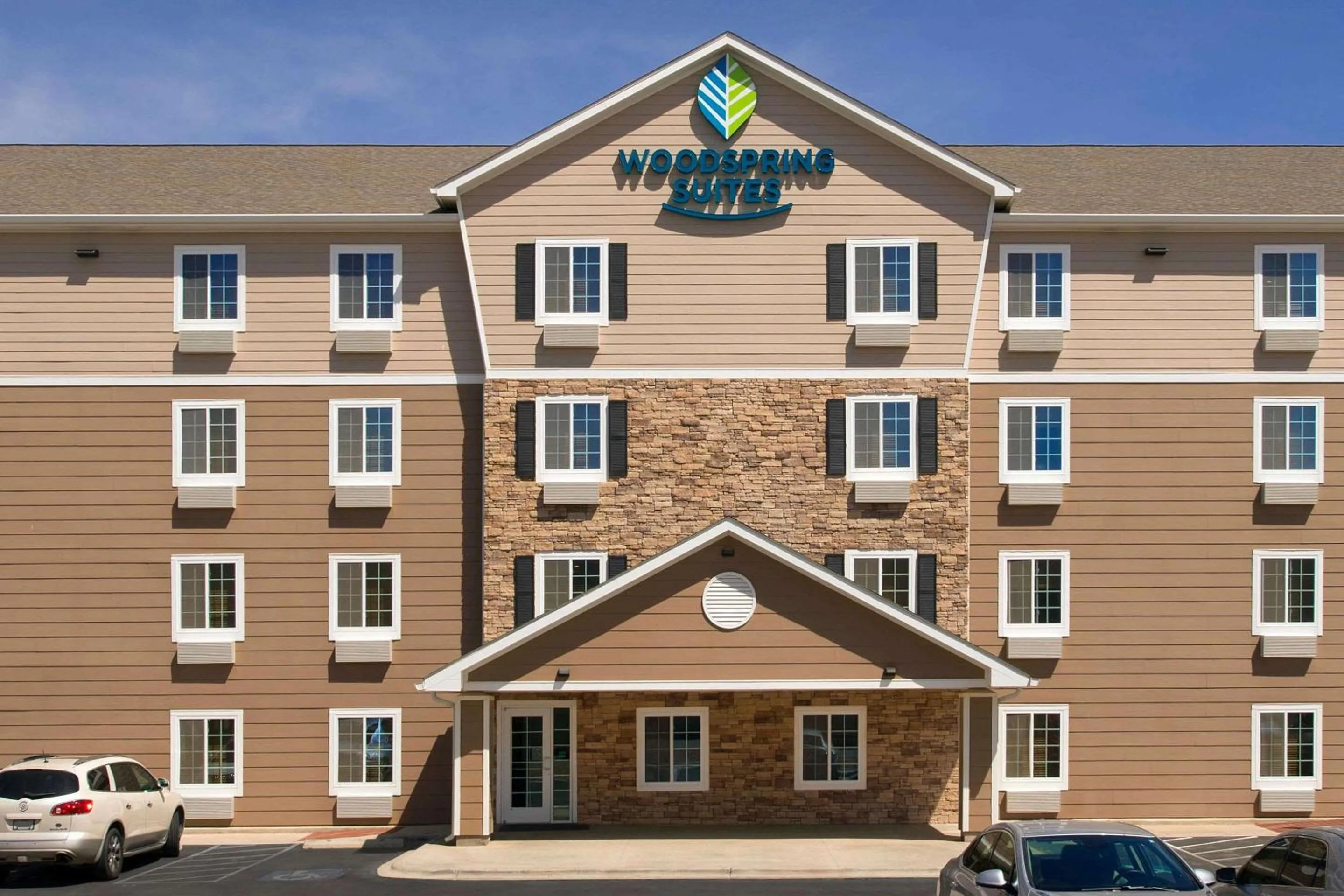 Property building in WoodSpring Suites Odessa