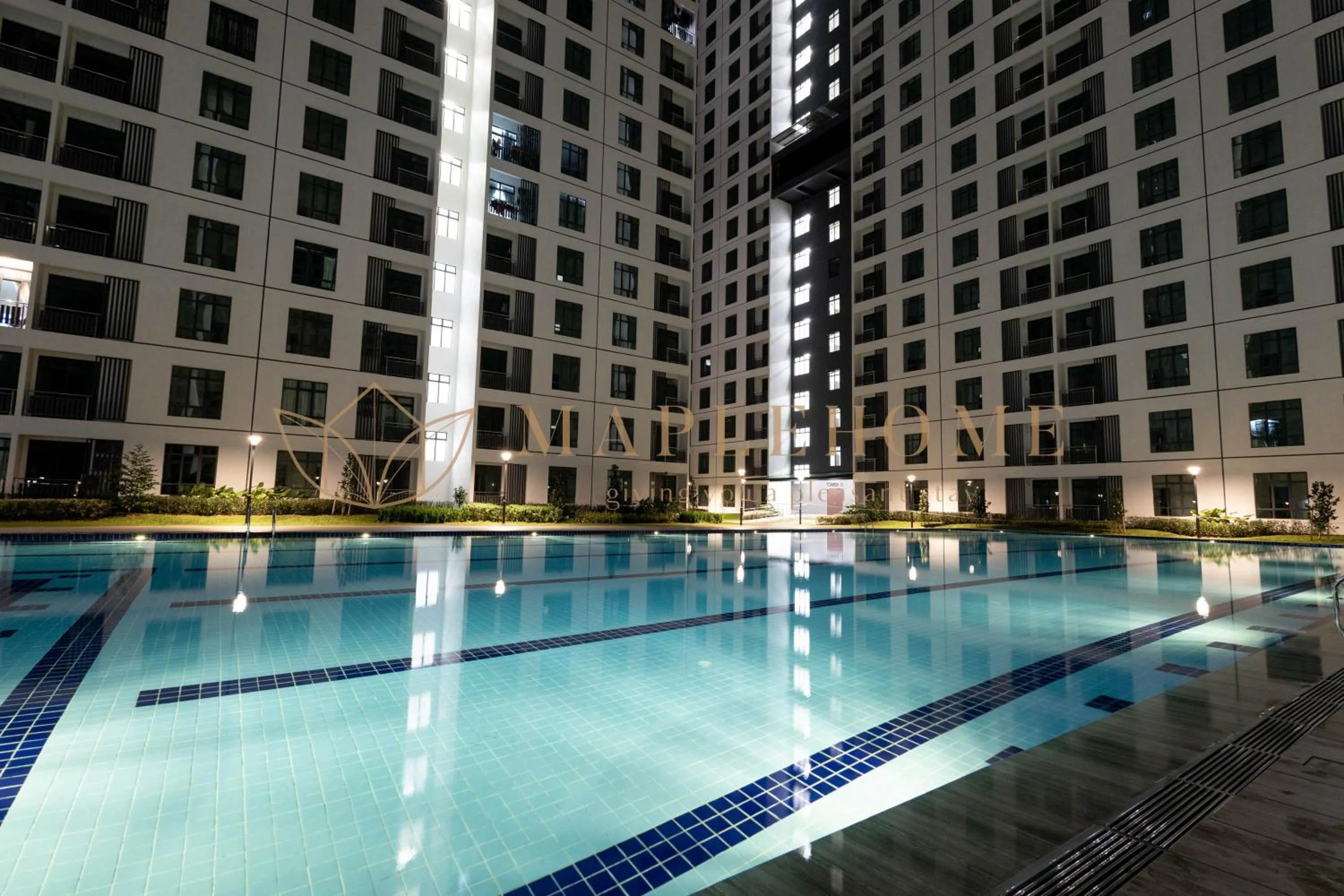 Swimming pool in KSL Residences 2 Premier Suites Johor Bahru