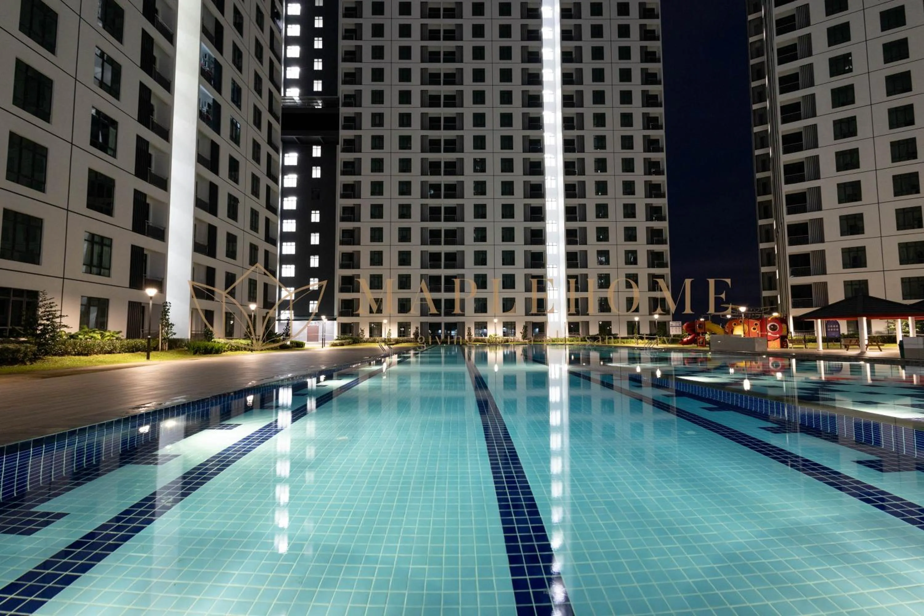 Swimming pool in KSL Residences 2 Premier Suites Johor Bahru