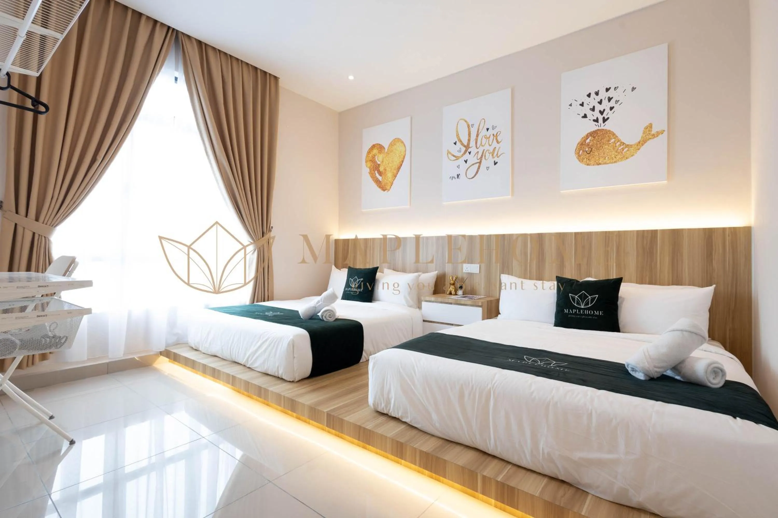 Bed in KSL Residences 2 Premier Suites Johor Bahru
